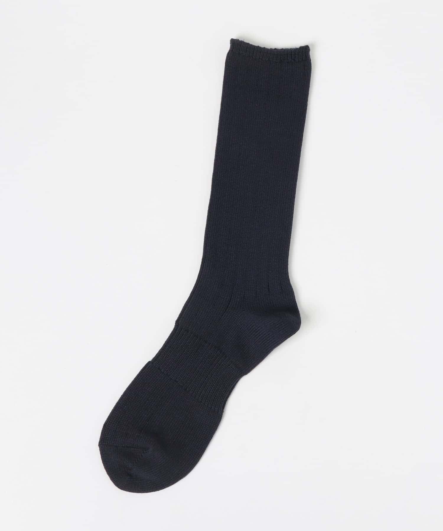 VIBSOX　LOOSE RIB SOCKS D NAVY FREE