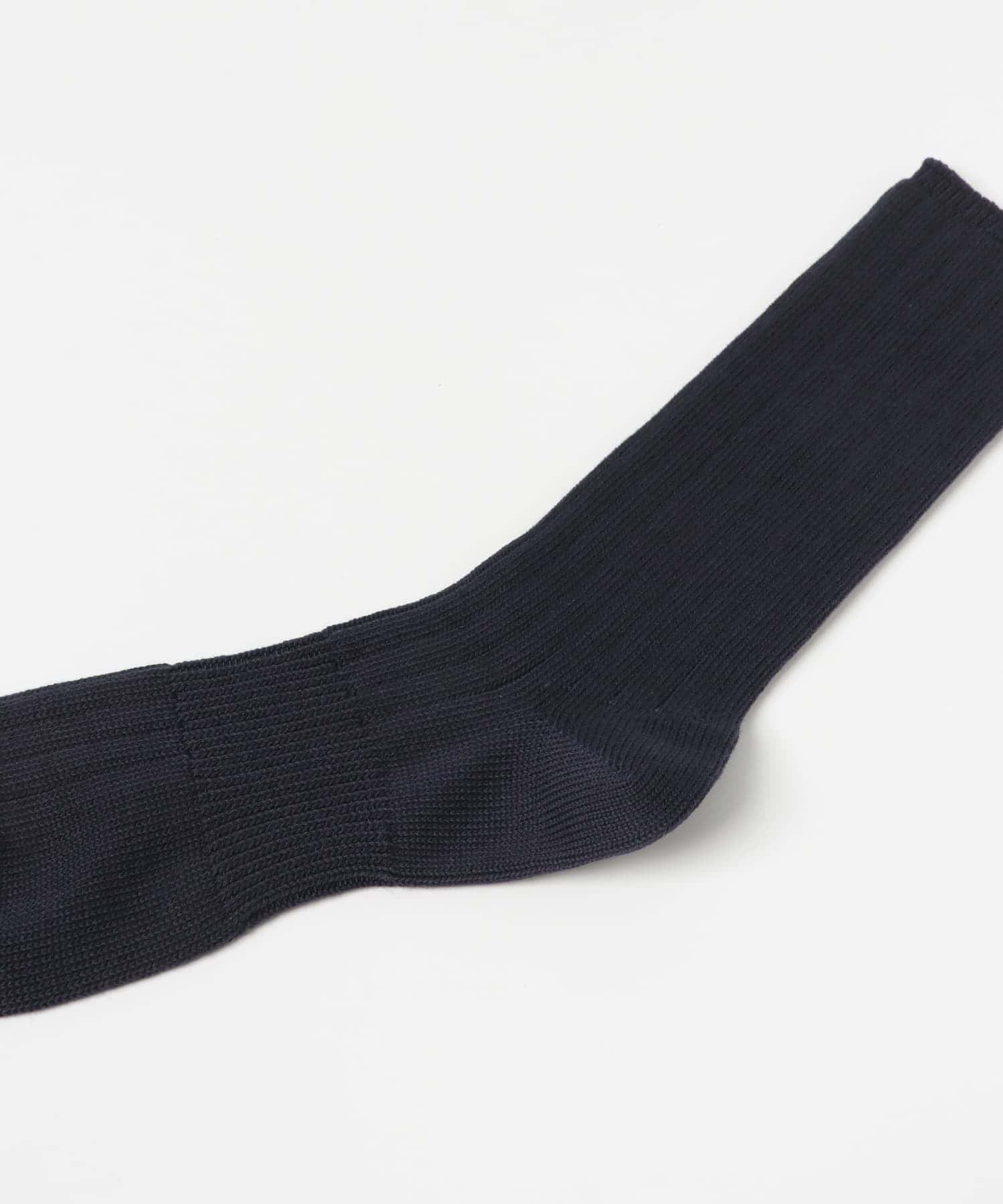 VIBSOX　LOOSE RIB SOCKS D NAVY FREE