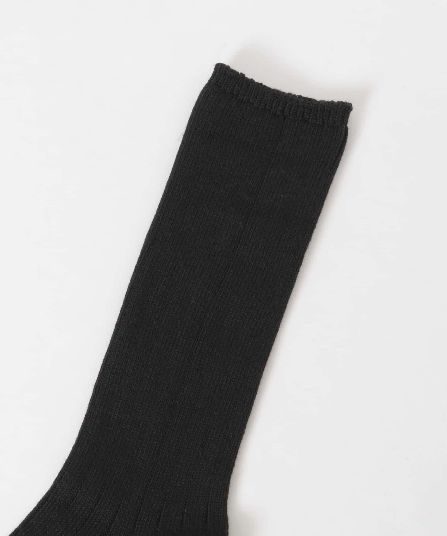 VIBSOX　LOOSE RIB SOCKS BLACK FREE