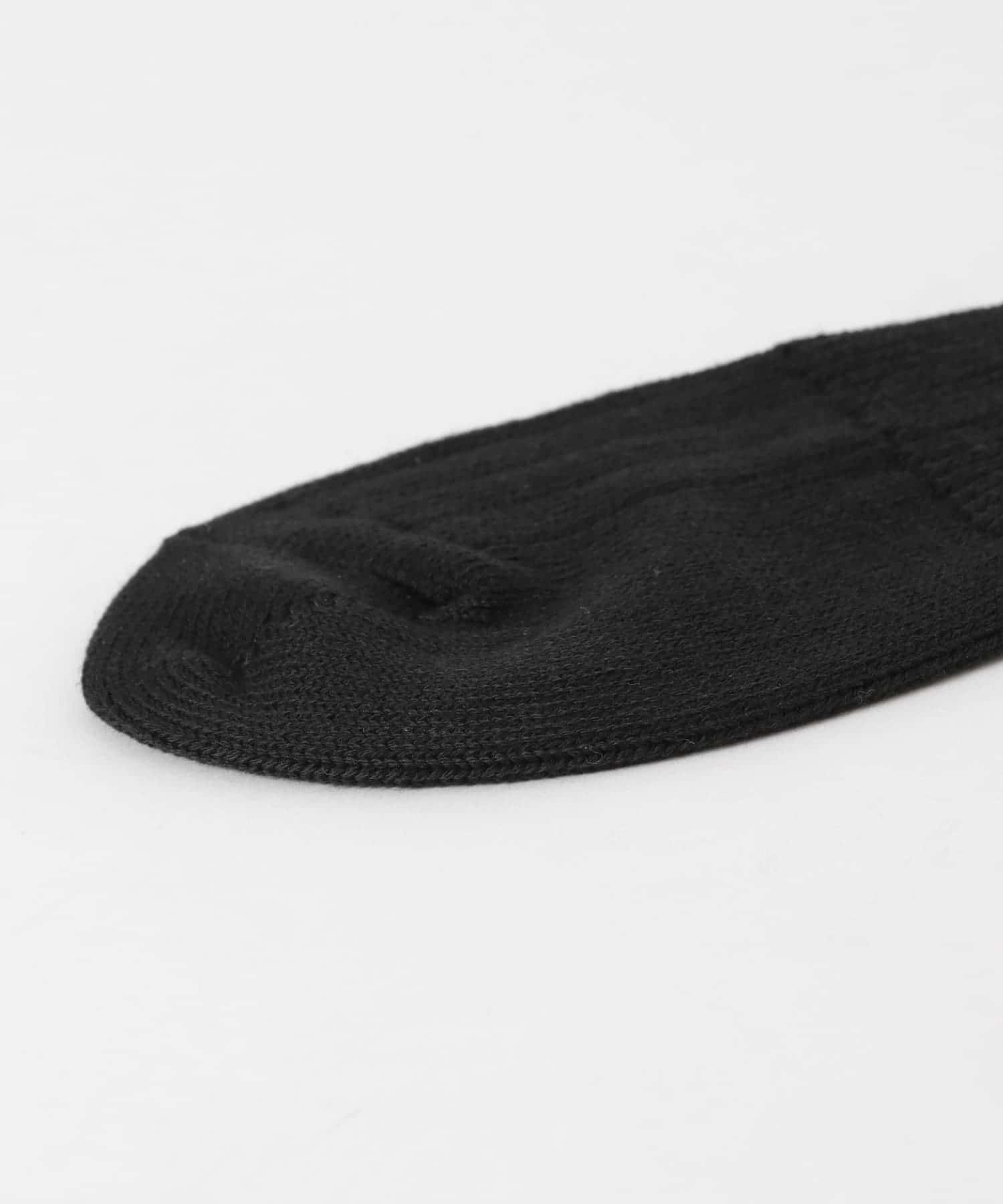 VIBSOX　LOOSE RIB SOCKS BLACK FREE