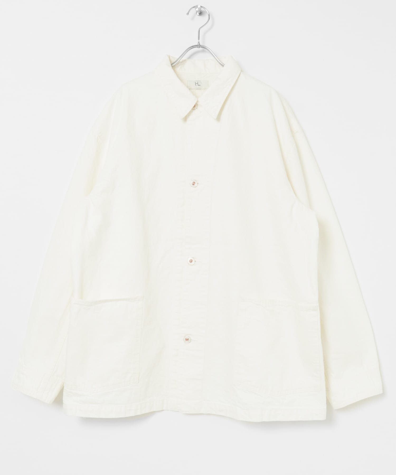 HERILL　Nepdenim coveralljacket White 2