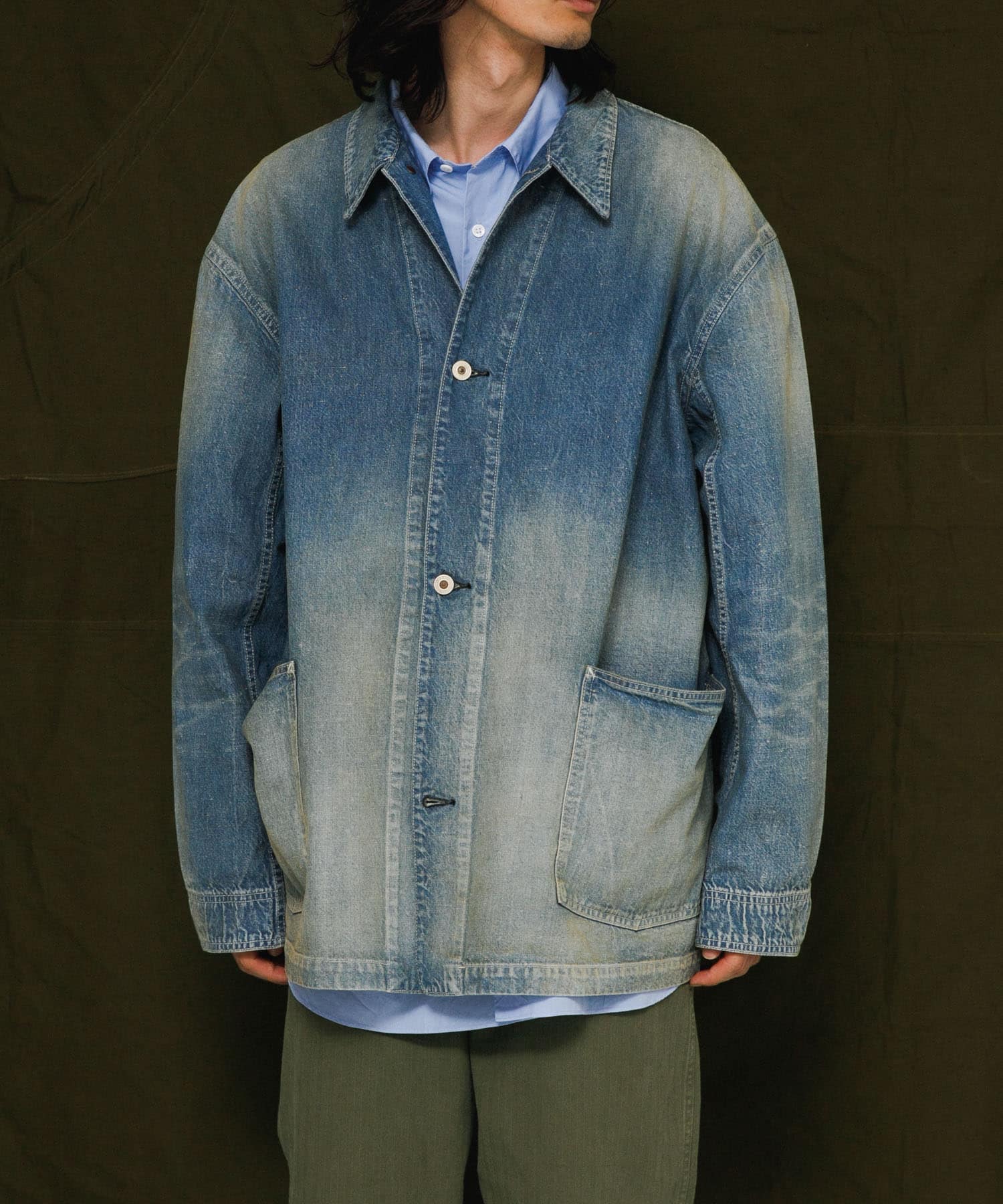 HERILL　Nepdenim coveralljacket