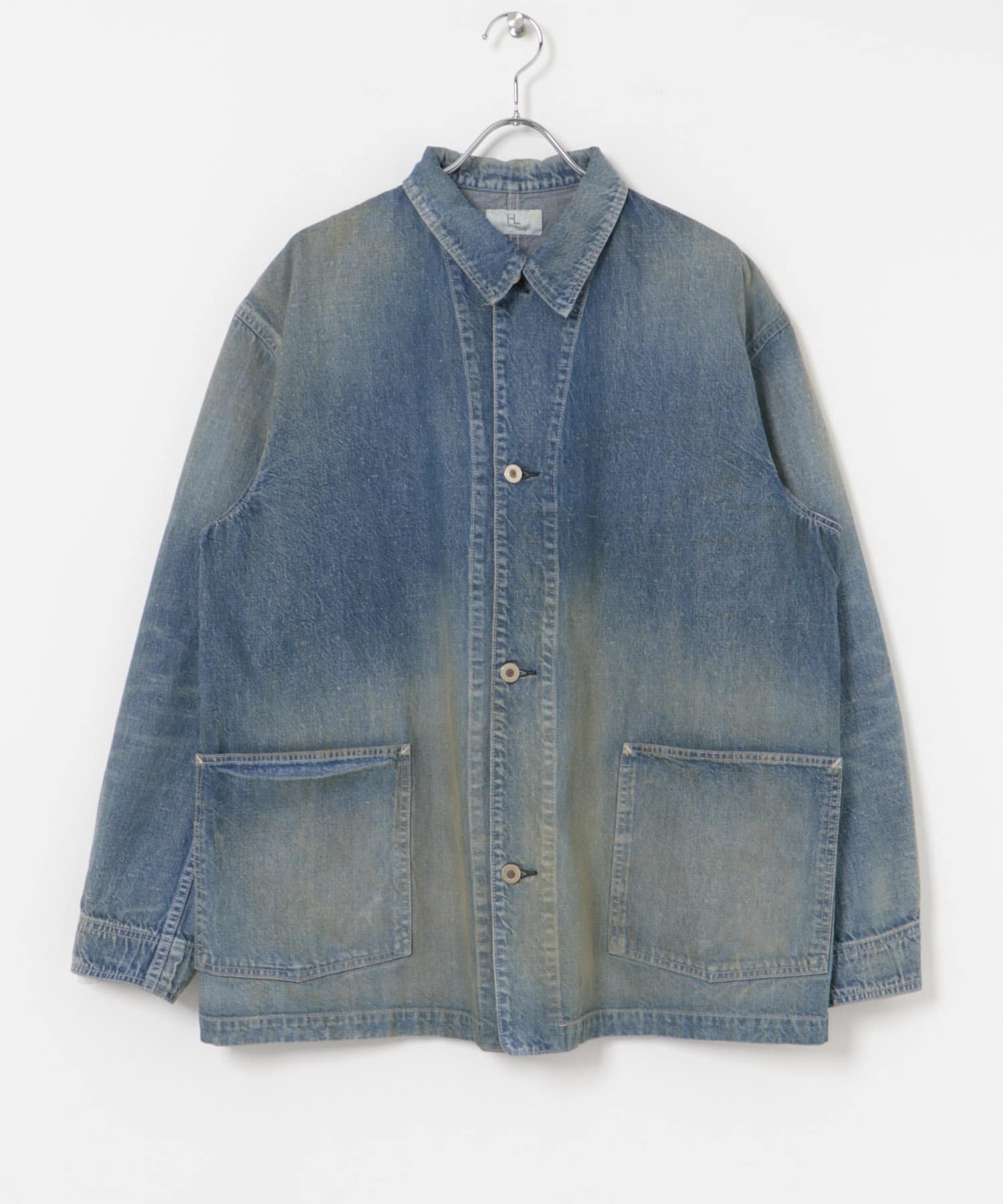 HERILL　Nepdenim coveralljacket VT Worn 2