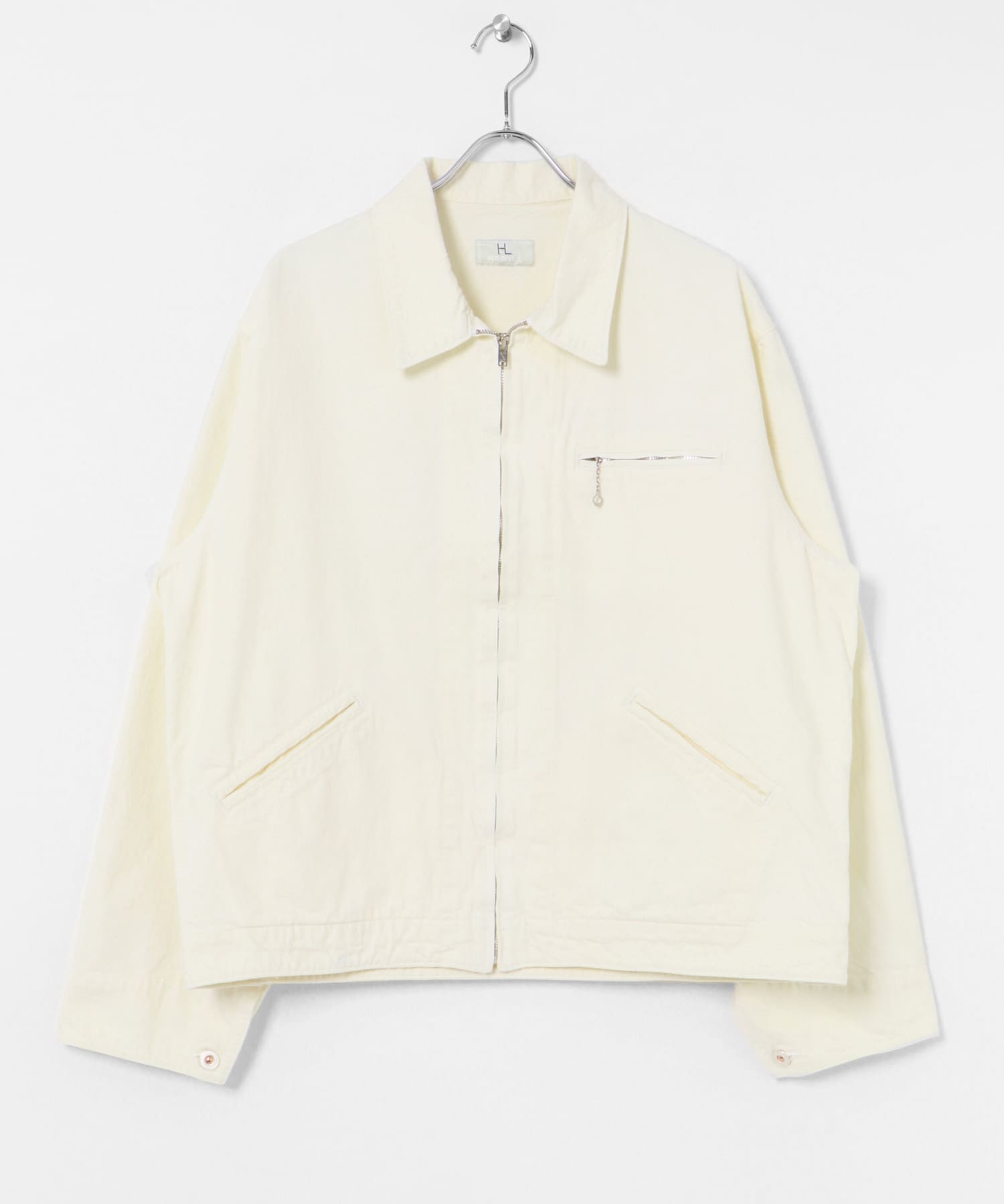 HERILL　Nepdenim jacket White 2