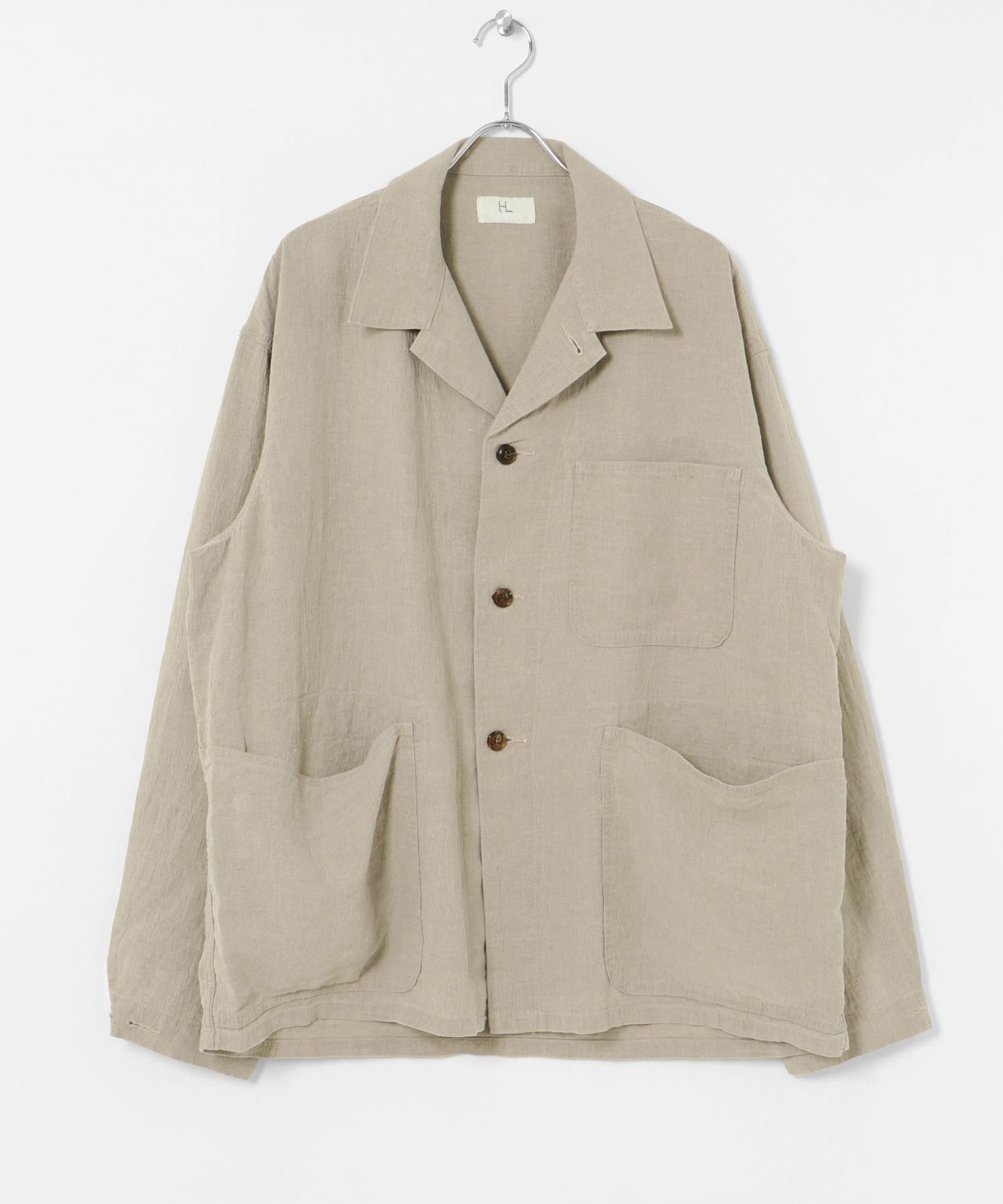 HERILL　Linen P41 CoverallJacket Natural 2