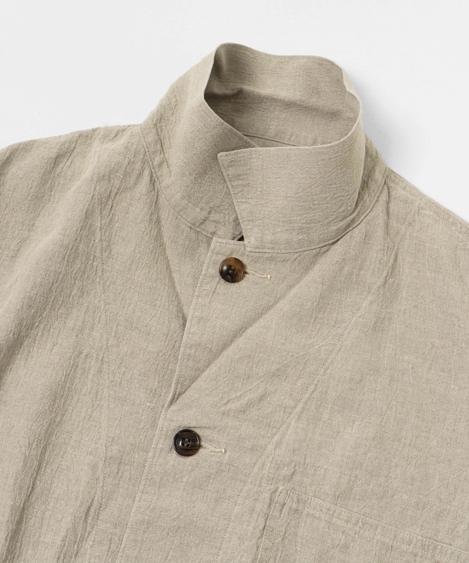 HERILL　Linen P41 CoverallJacket Natural 2