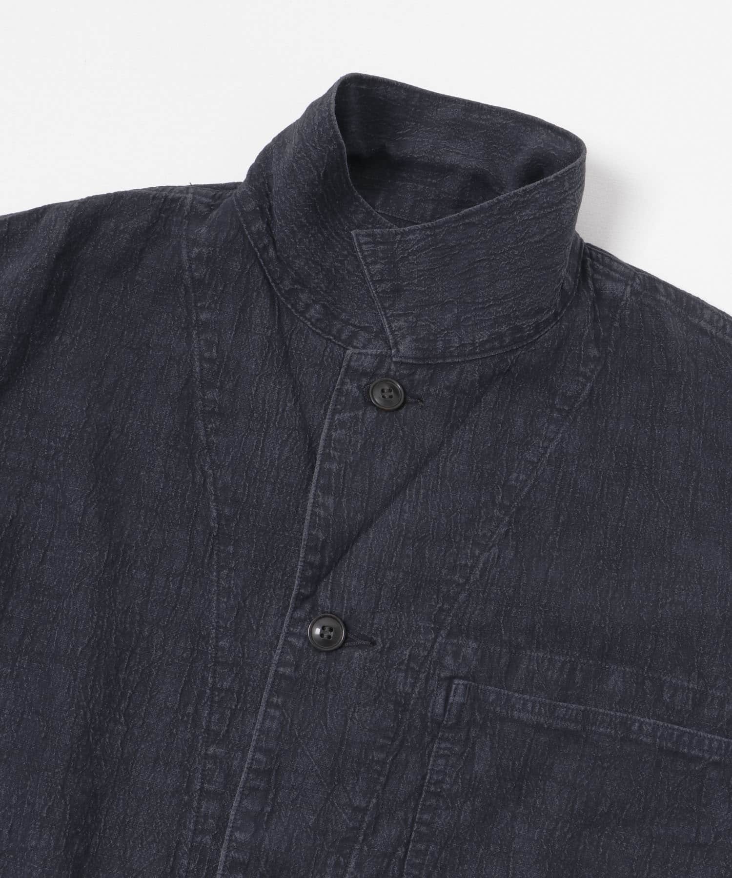 HERILL　Linen P41 CoverallJacket Navy 2