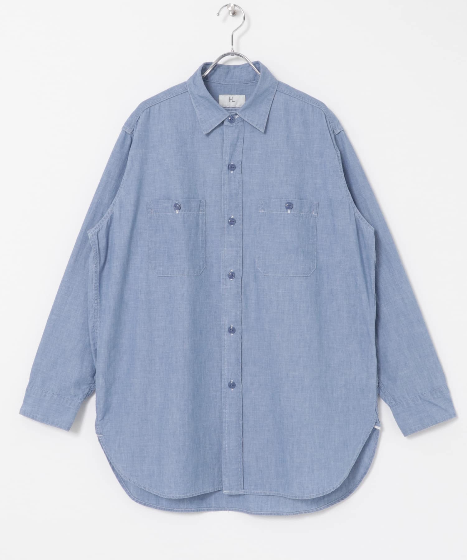 HERILL　U.S.N Chambray shirt