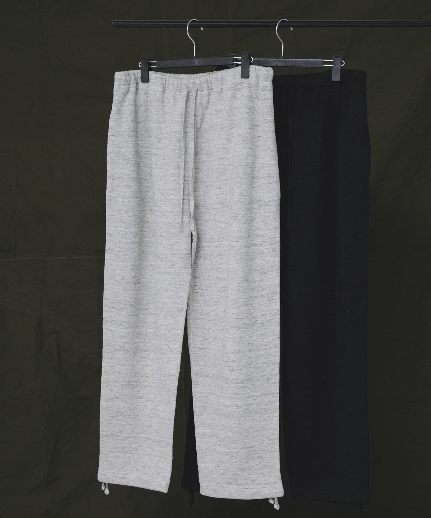 HERILL　Linen/Cotton Sweatpants Top gray 2