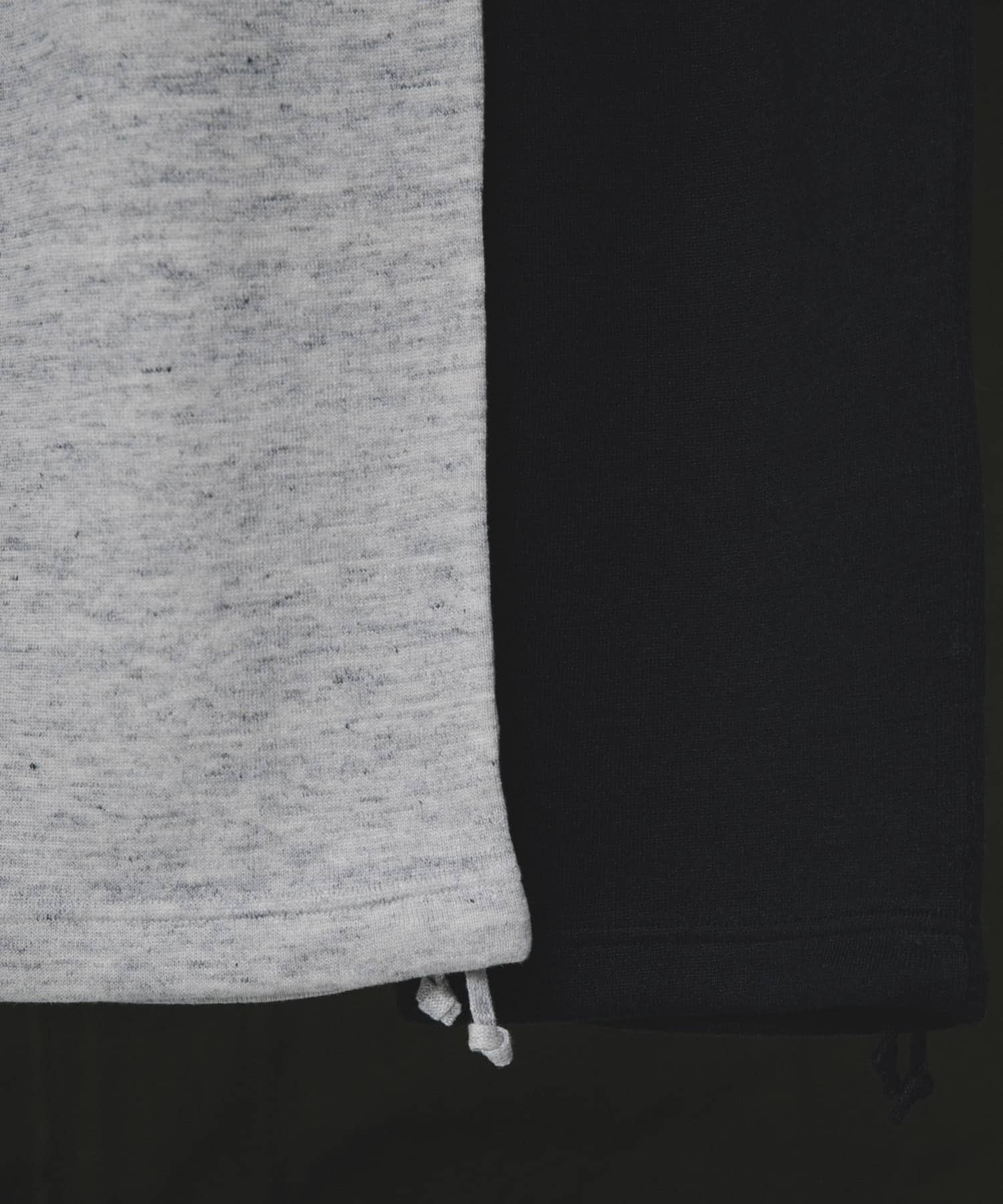 HERILL　Linen/Cotton Sweatpants Top gray 2