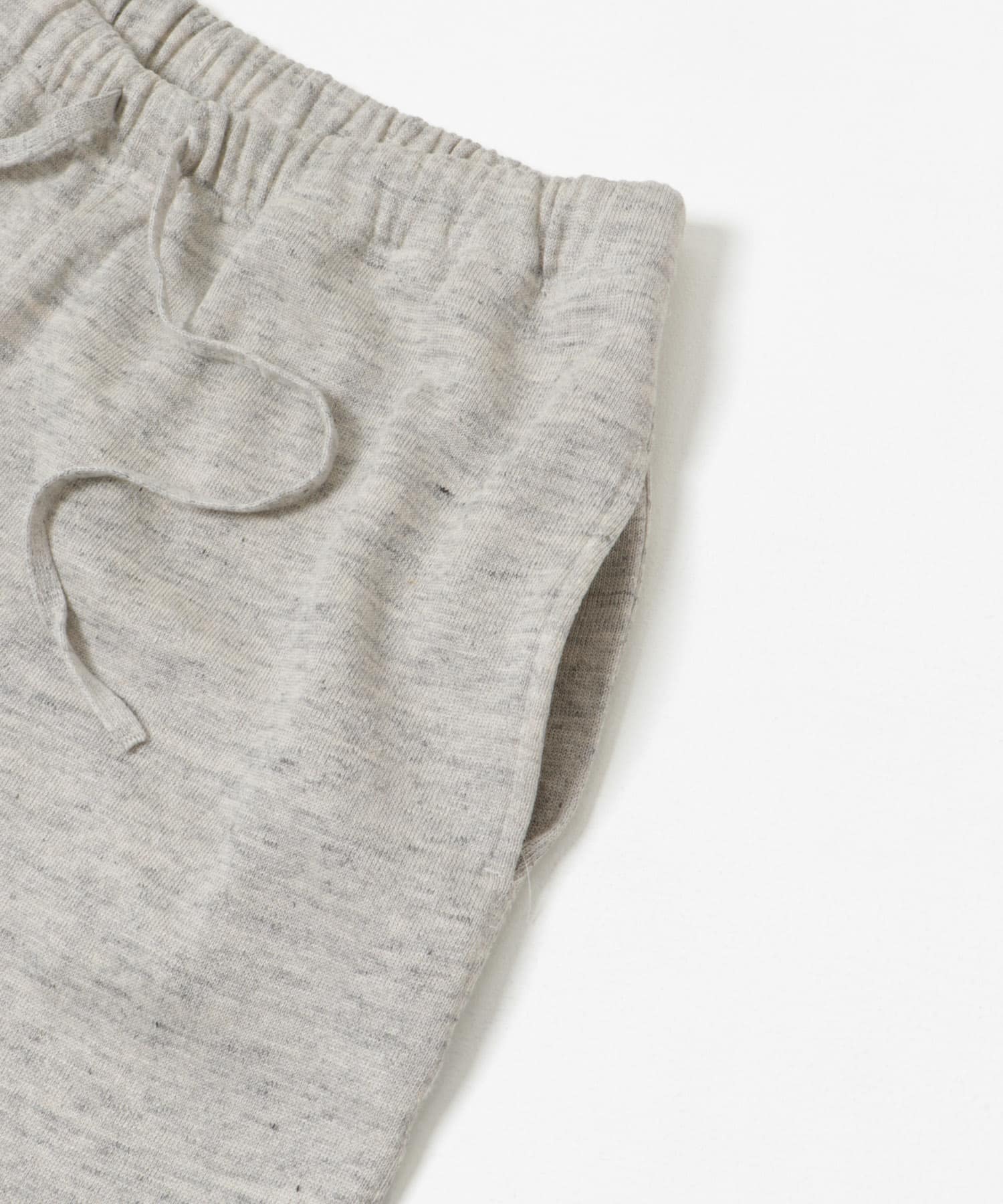 HERILL　Linen/Cotton Sweatpants Top gray 2