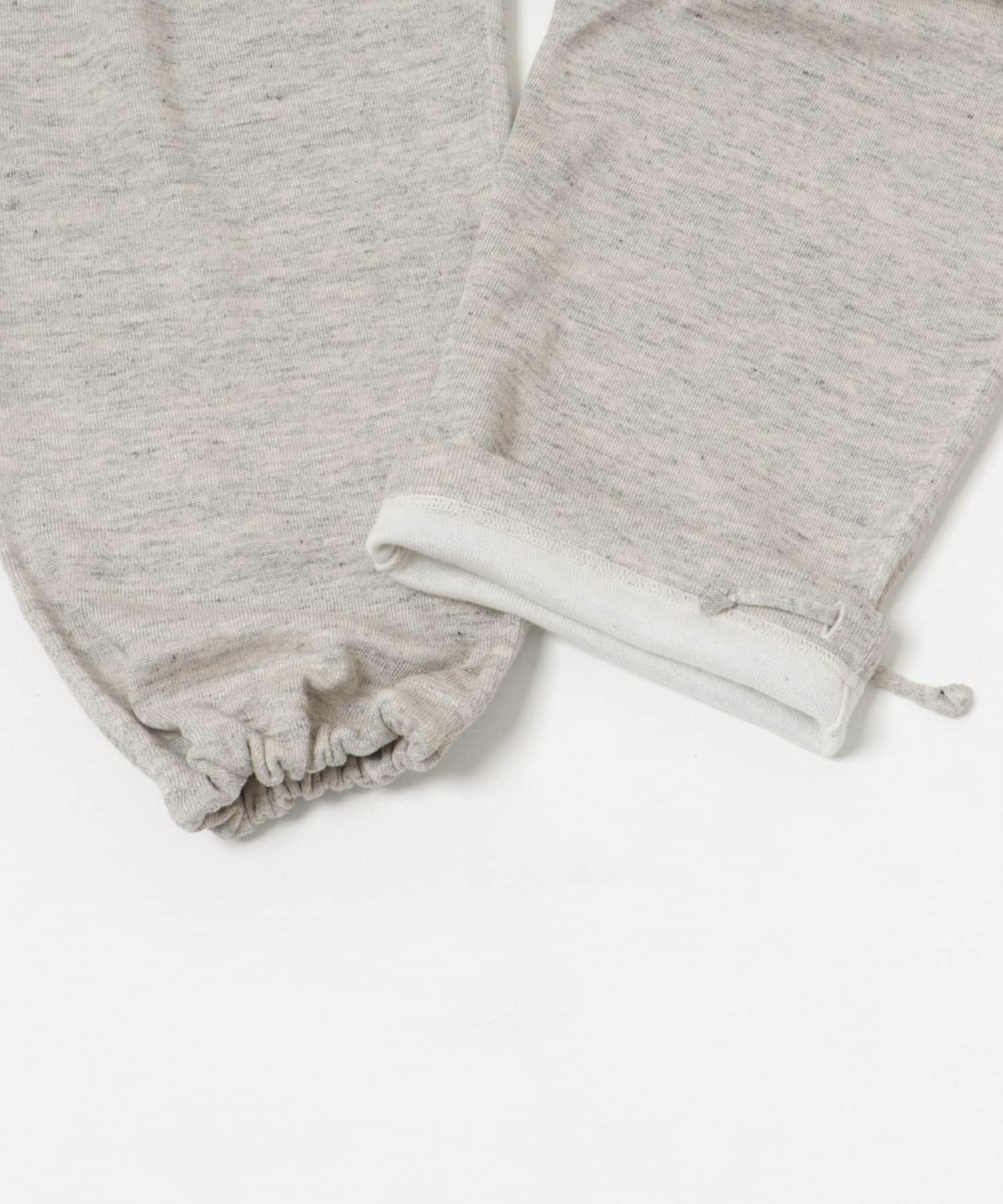 HERILL　Linen/Cotton Sweatpants Top gray 2