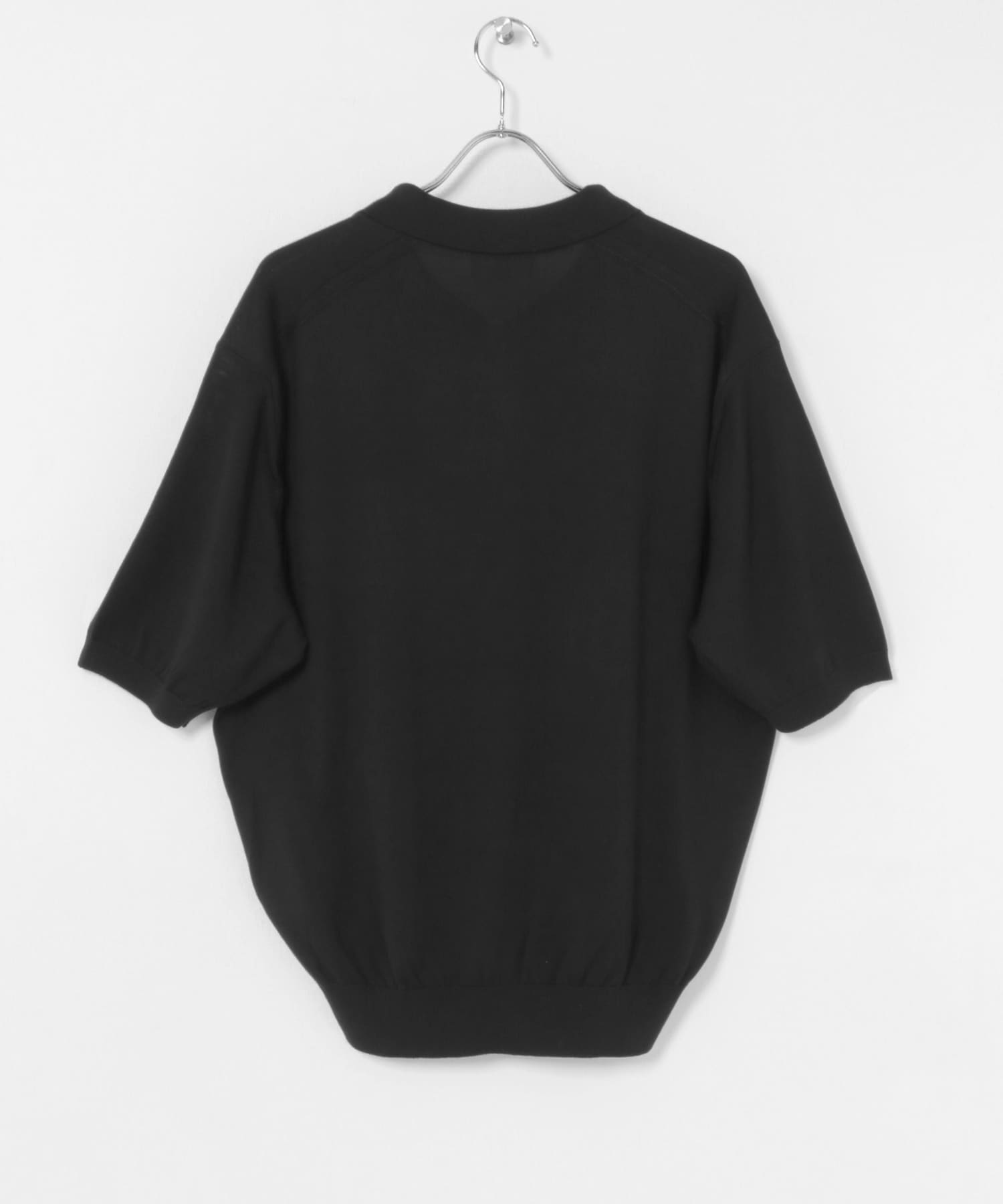 HERILL　Silk Polo Black 2