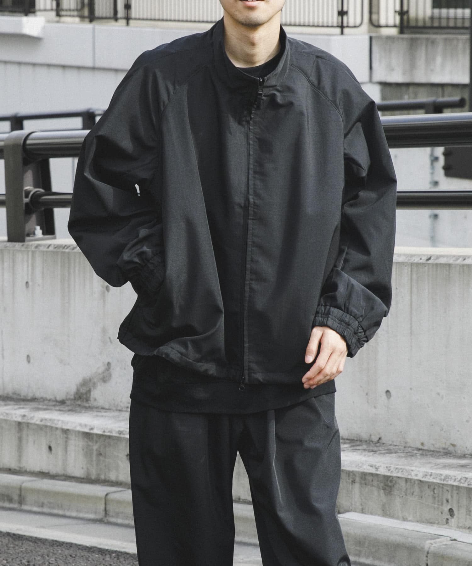THINKWOOL　TW SHOWERPROOF JACKET Black 6