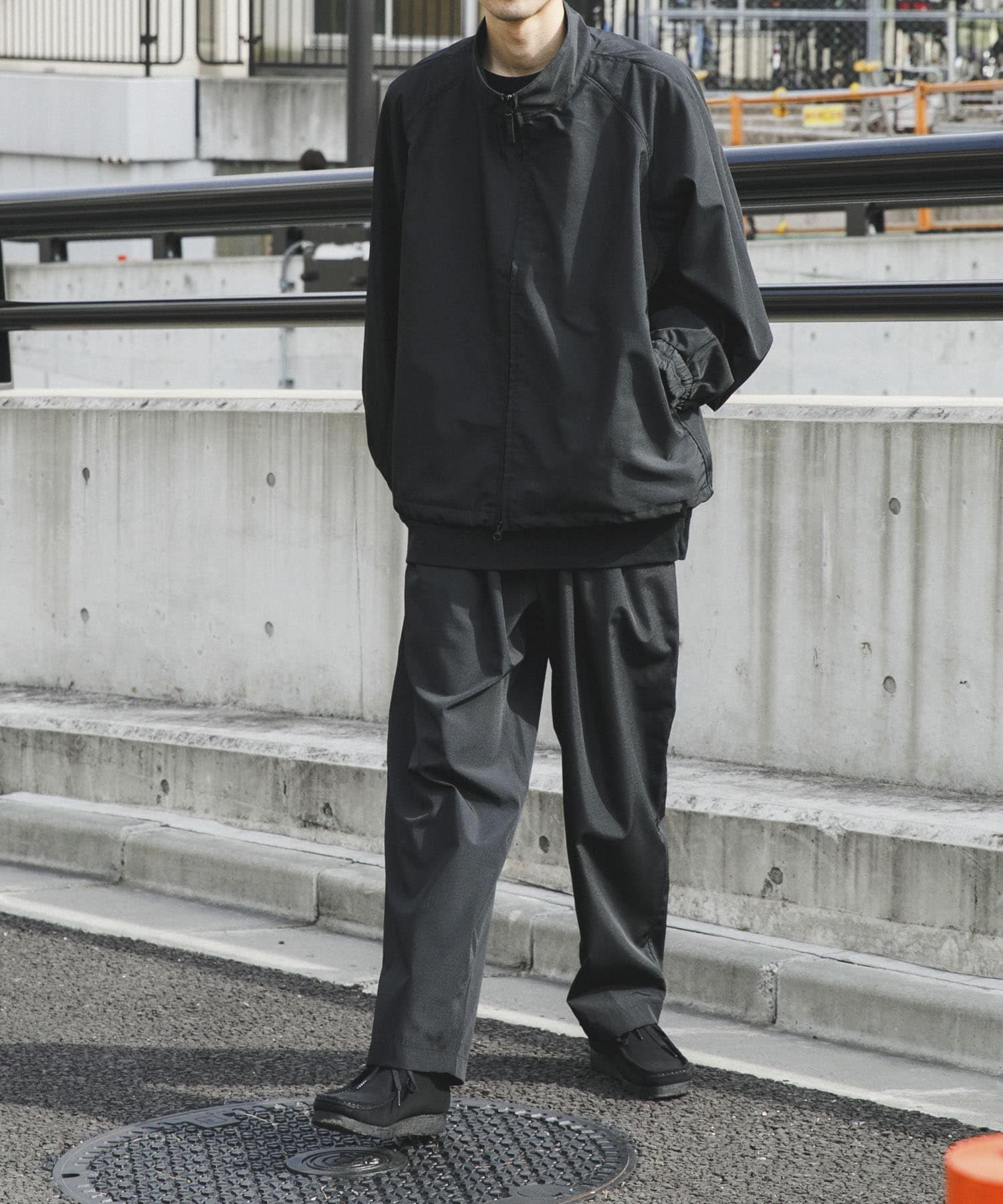 THINKWOOL　TW SHOWERPROOF JACKET Black 6