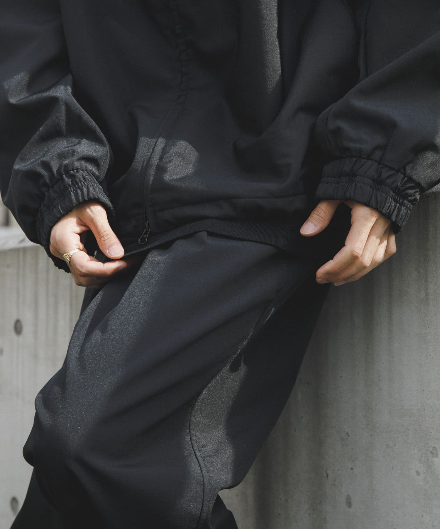 THINKWOOL　TW SHOWERPROOF PANTS Black 6
