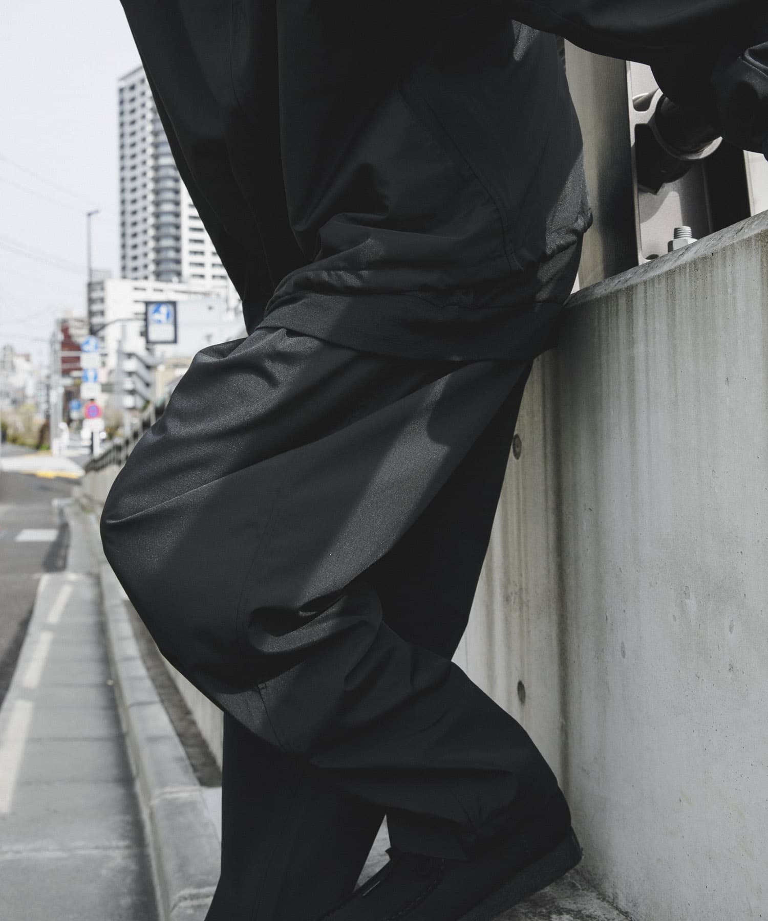 THINKWOOL　TW SHOWERPROOF PANTS Black 6