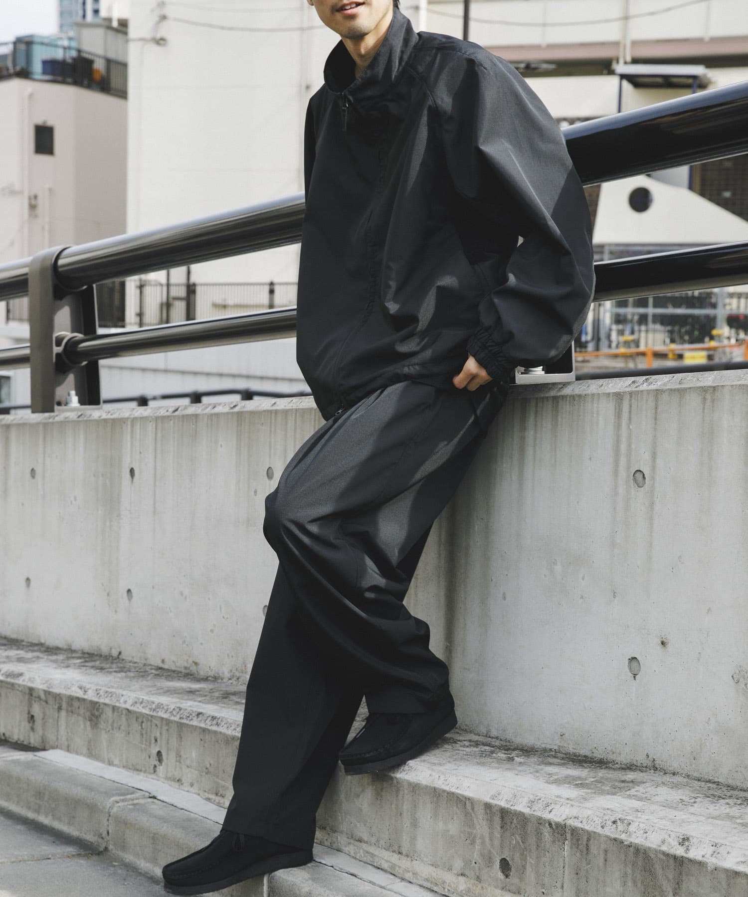 THINKWOOL　TW SHOWERPROOF PANTS Black 6