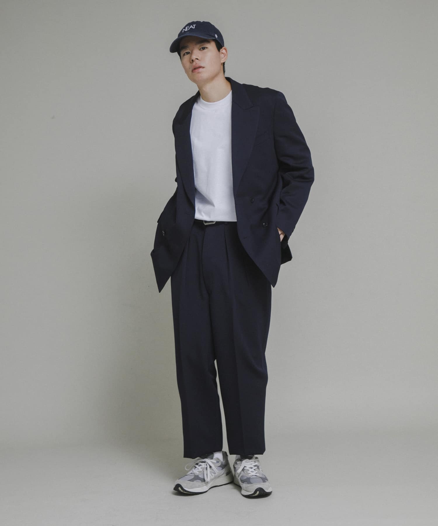 model身長：181cm 着用サイズ：48