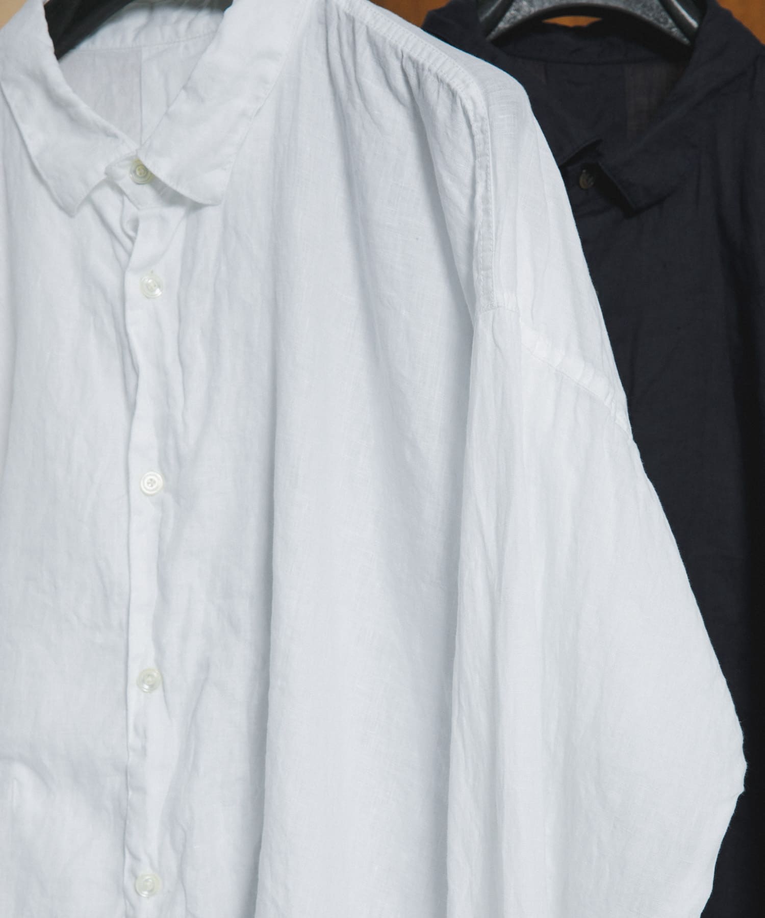 Gurank　Linen shirts WHT 2