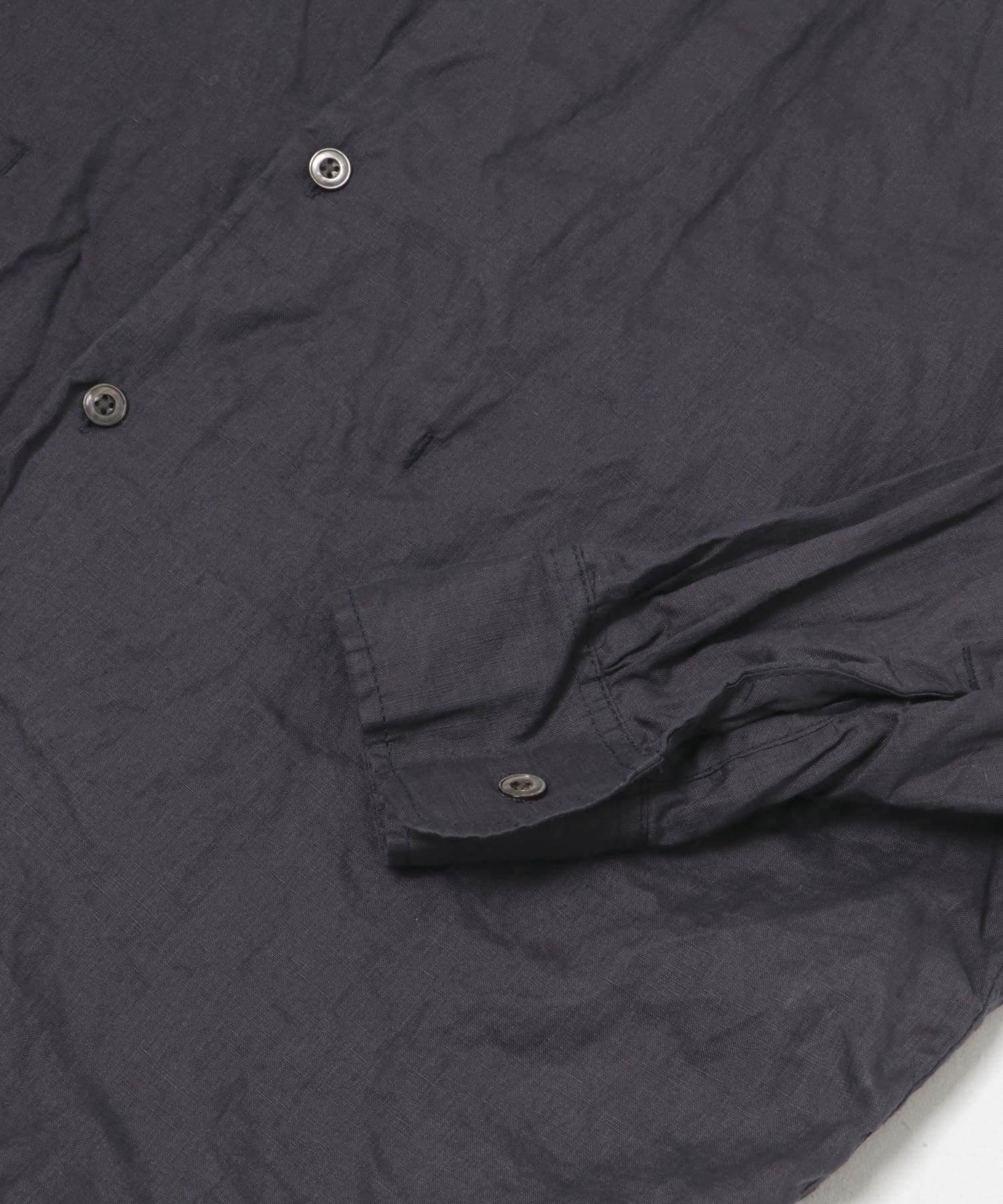 Gurank　Linen shirts NVY 2