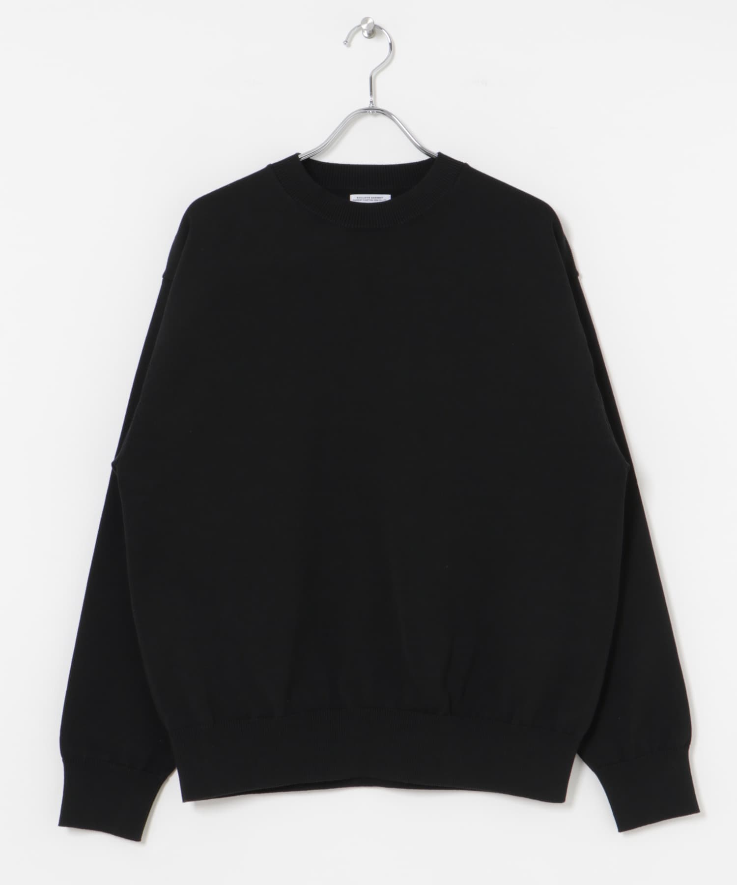 Yonetomi　RIGIDSEAISLAND COTTONKNIT BLACK 3