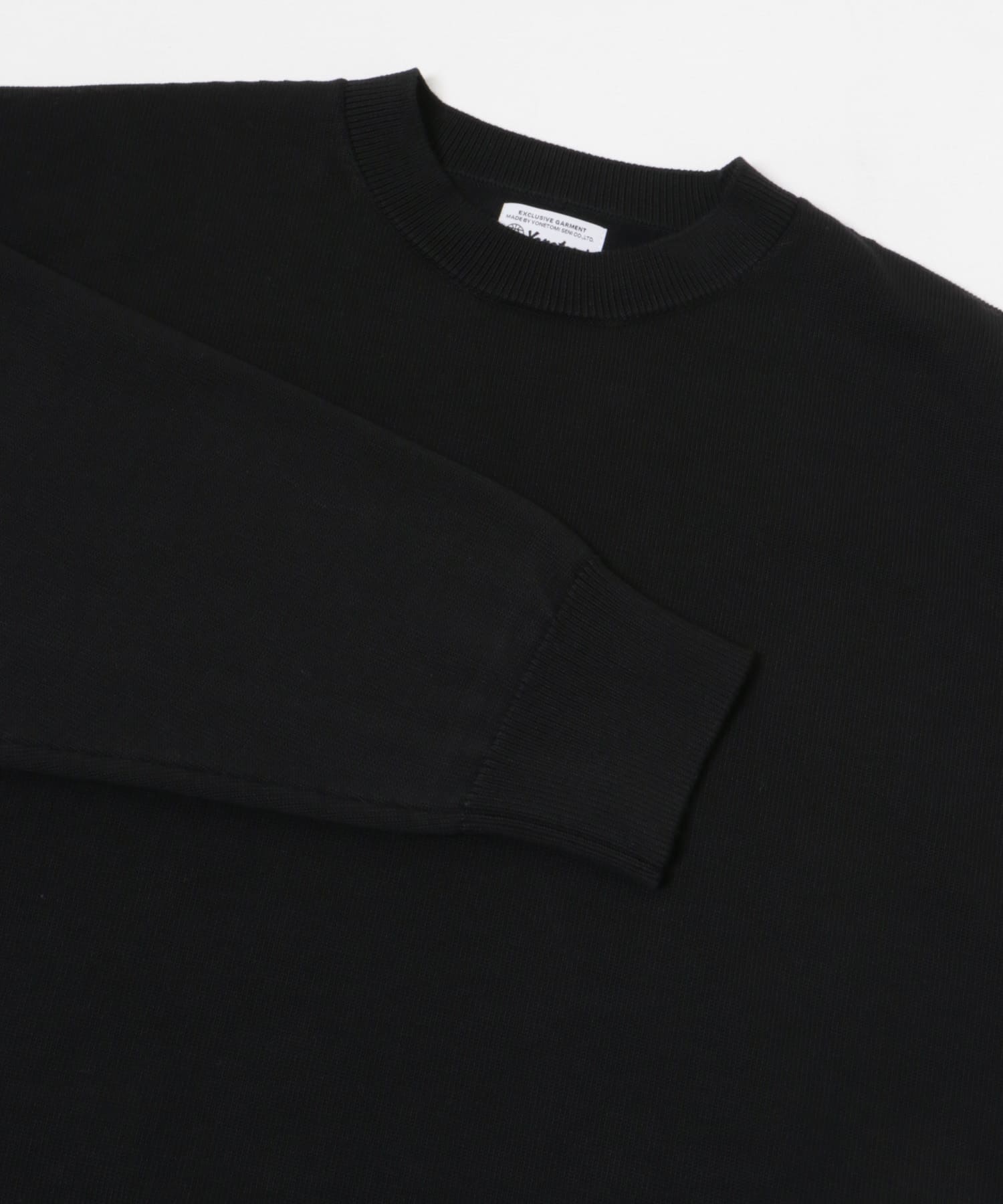Yonetomi　RIGIDSEAISLAND COTTONKNIT BLACK 3