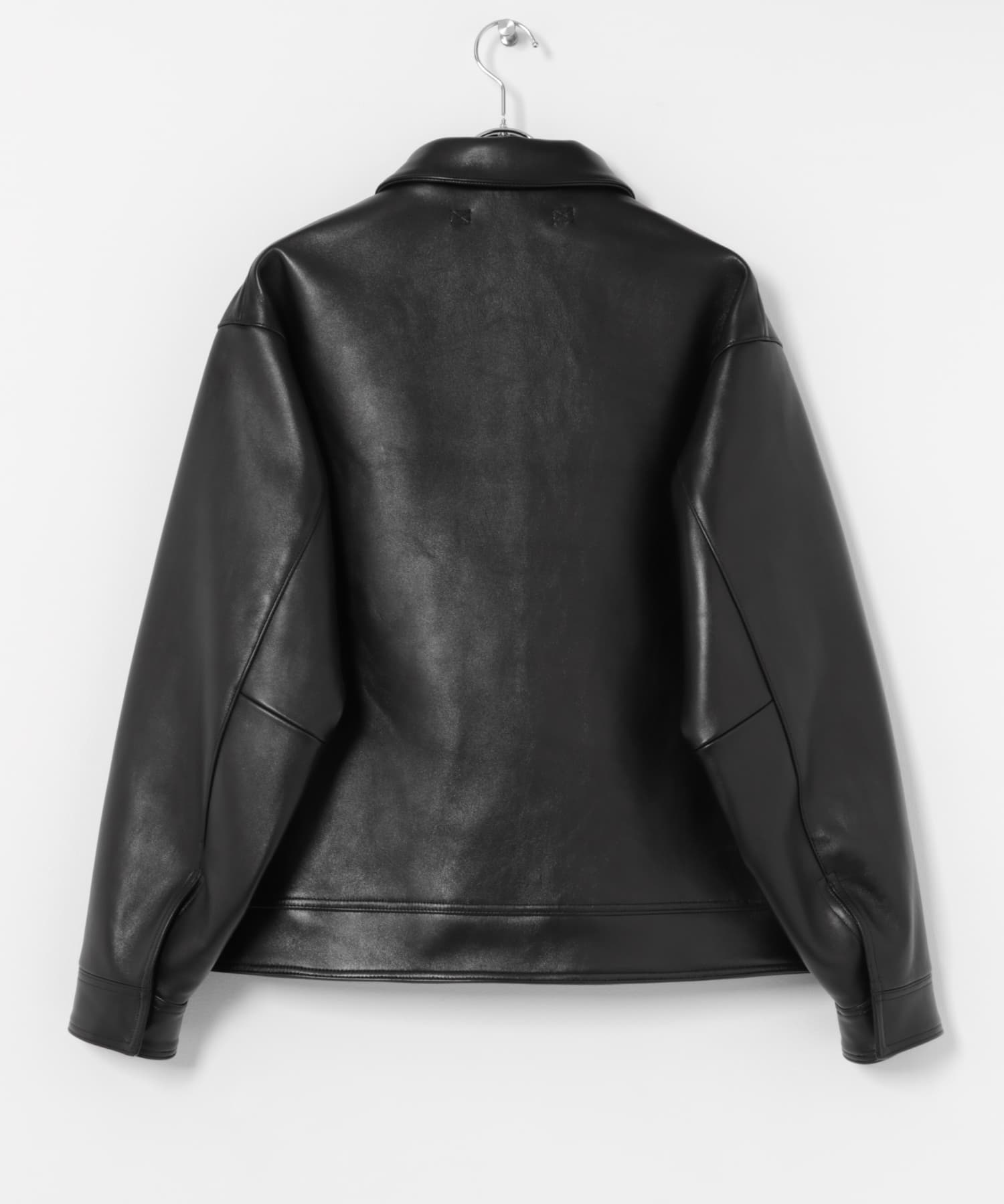 A PRESSE Type A-2 Leather Flight Jacket(2 BLACK): アウター｜URBAN