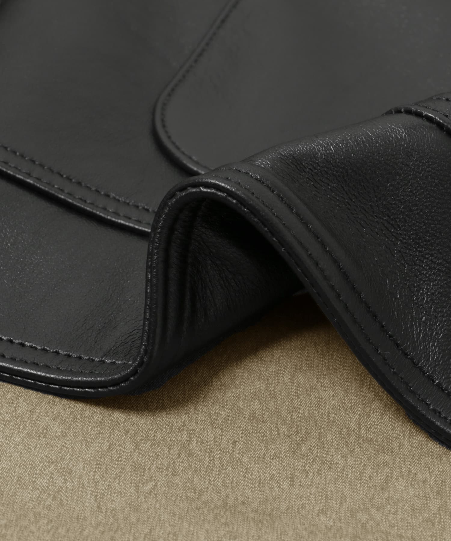 A PRESSE　Type A-2 Leather Flight Jacket BLACK 2