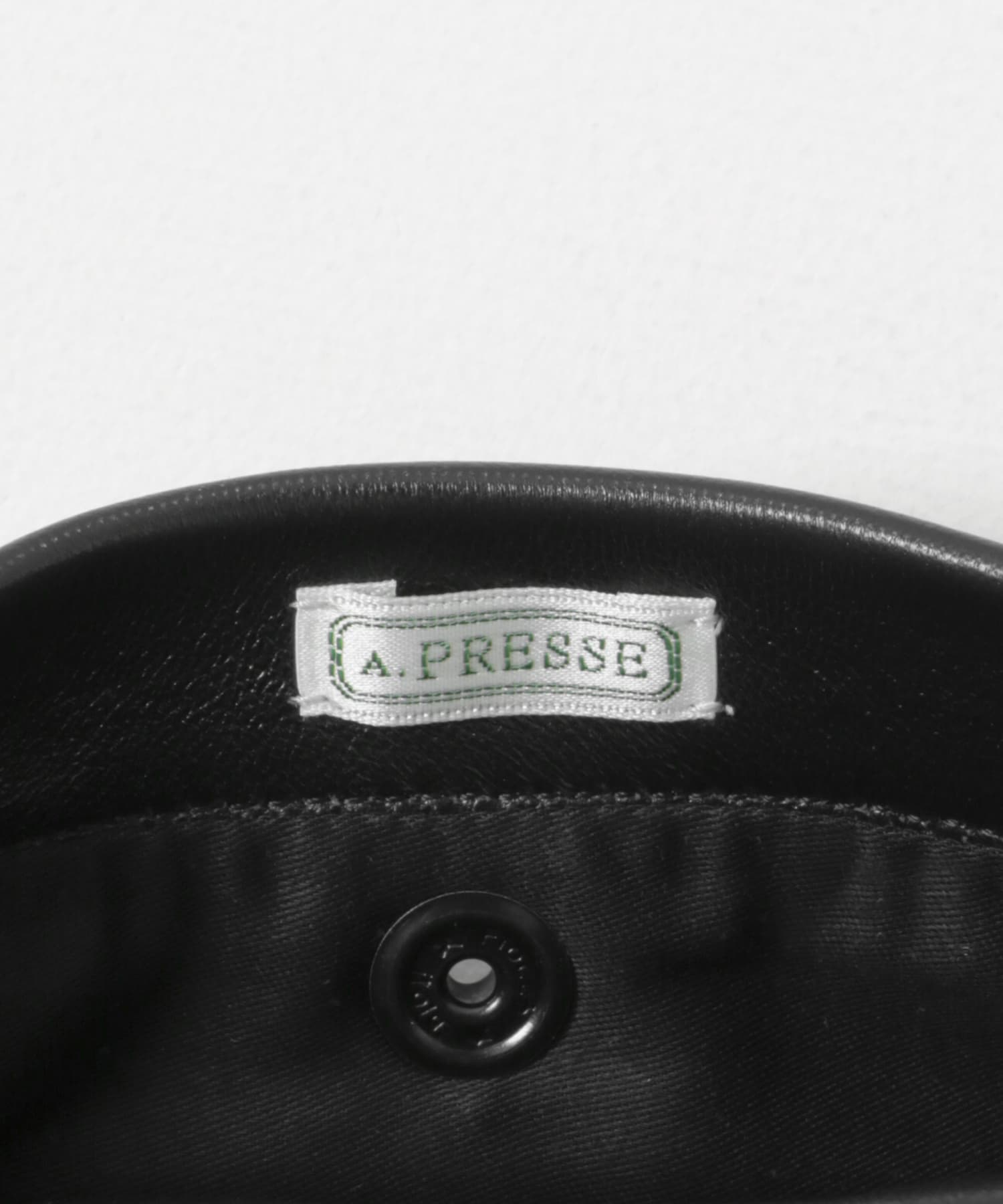 A PRESSE　Type A-2 Leather Flight Jacket BLACK 2