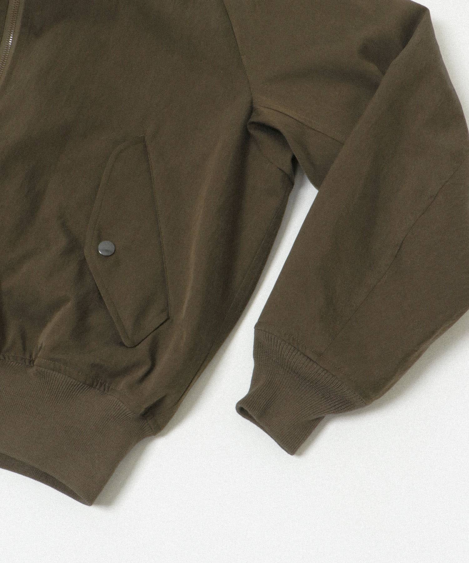 A PRESSE　Silk Padding Jacket KHAKI 2