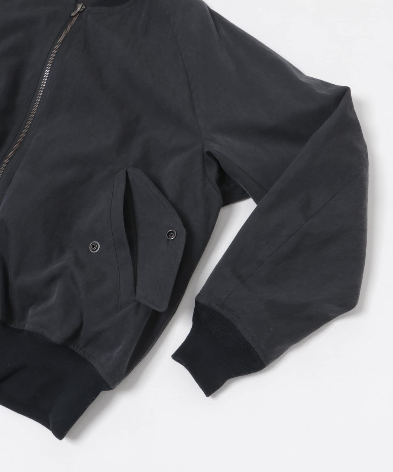 A PRESSE　Silk Padding Jacket NAVY 2