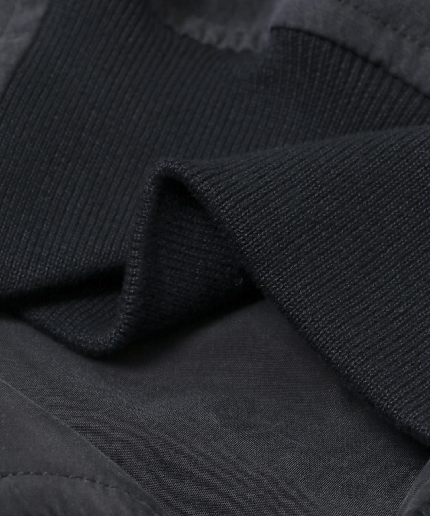 A PRESSE　Silk Padding Jacket NAVY 2