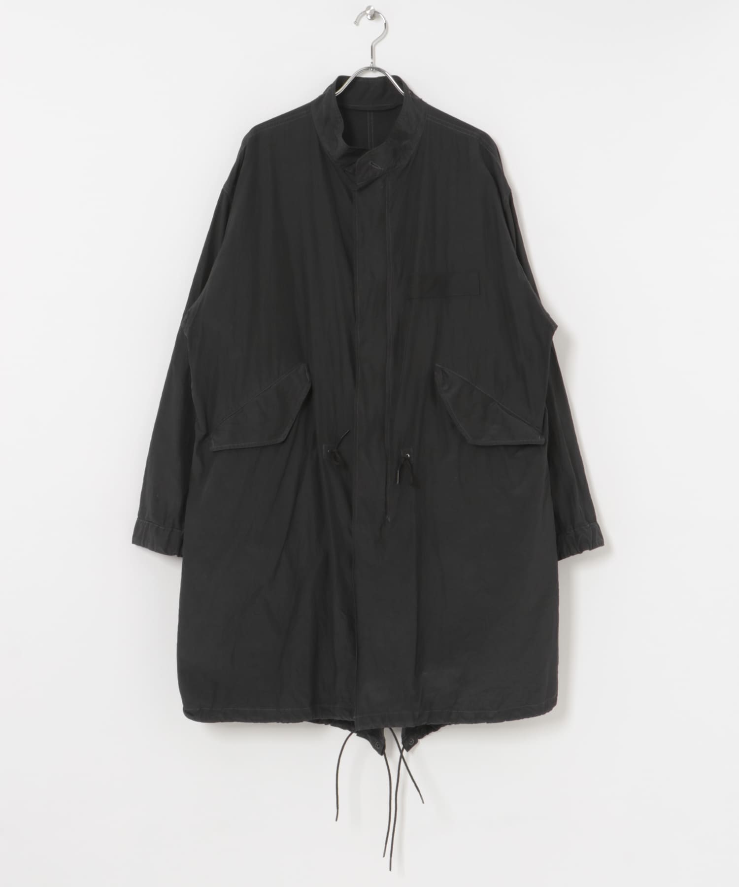 A PRESSE　Silk Taffeta M-65 Fishtail Parka