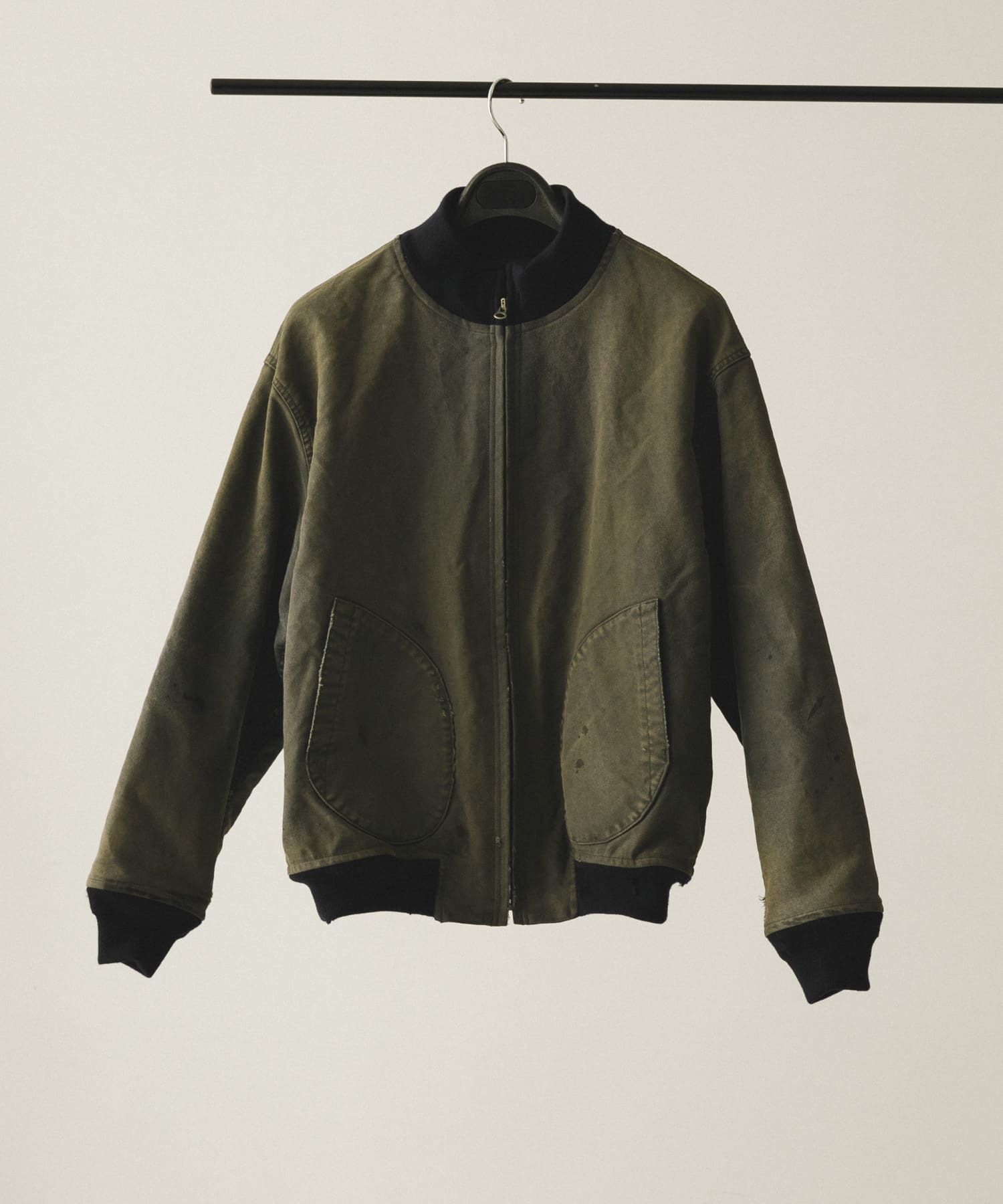 A PRESSE　Vintage WW2 US NAVY Blue Deck Jacket