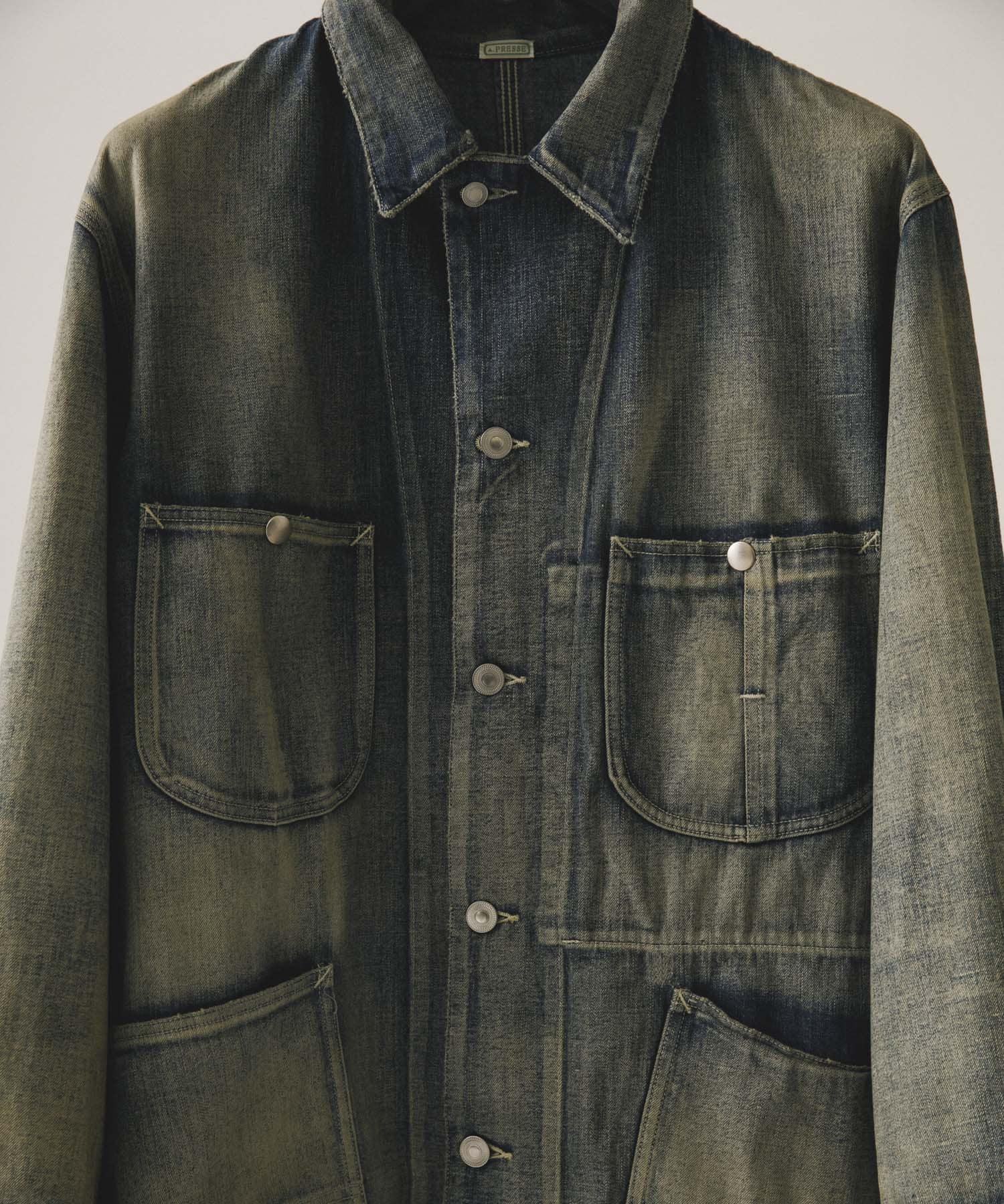 A PRESSE　Vintage Coverall Jacket INDIGO 1