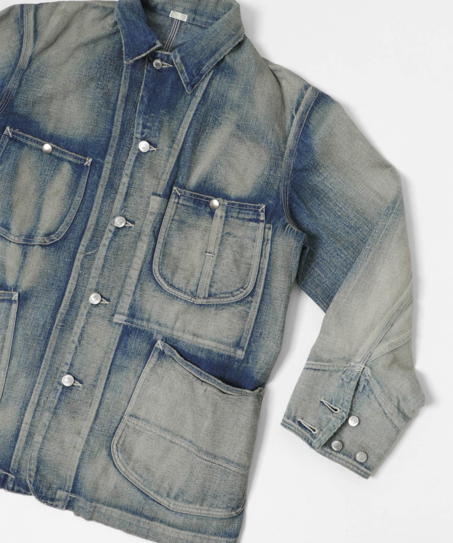A PRESSE　Vintage Coverall Jacket INDIGO 1