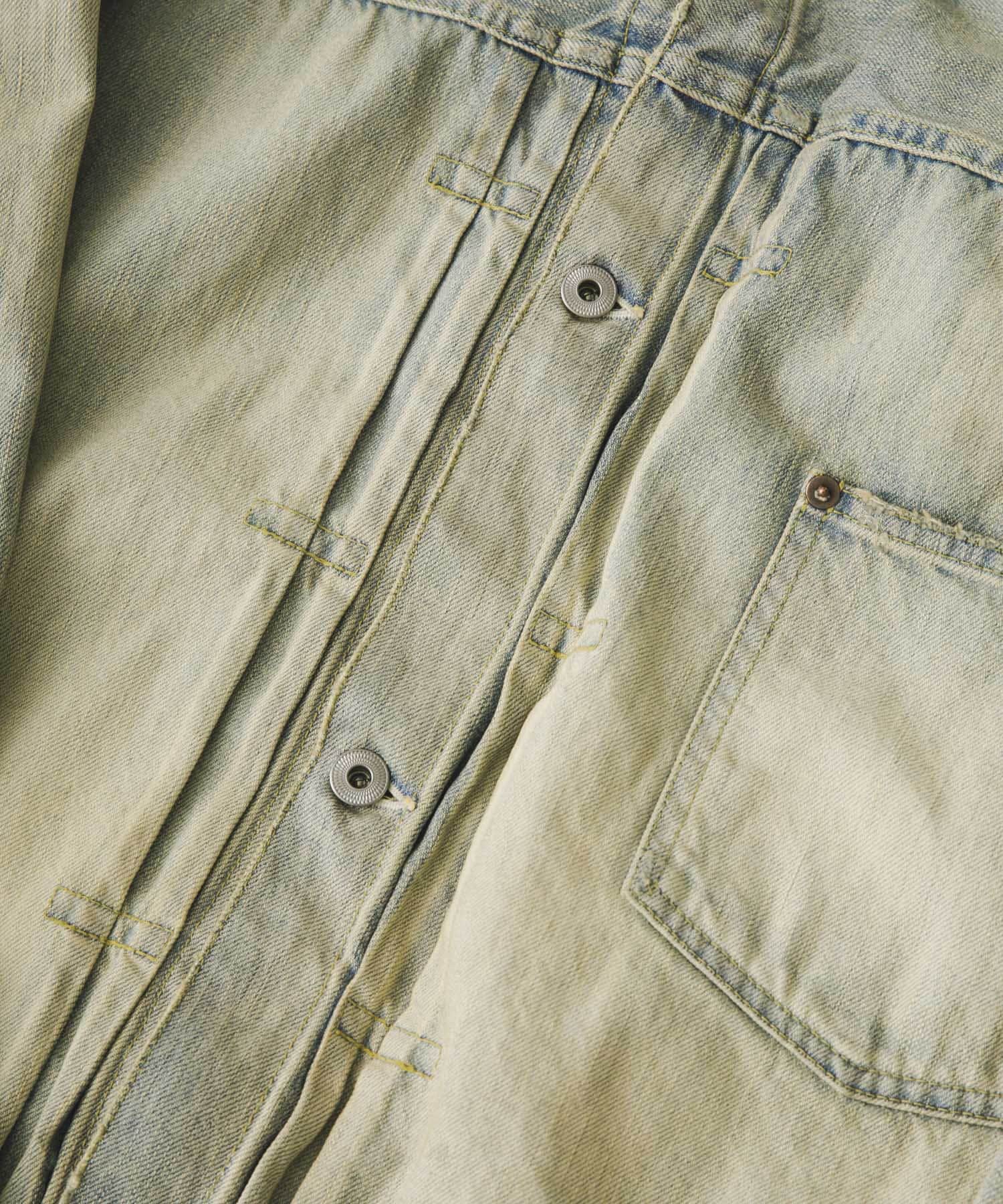 A PRESSE　1st Type Denim Jacket BLEACH 44