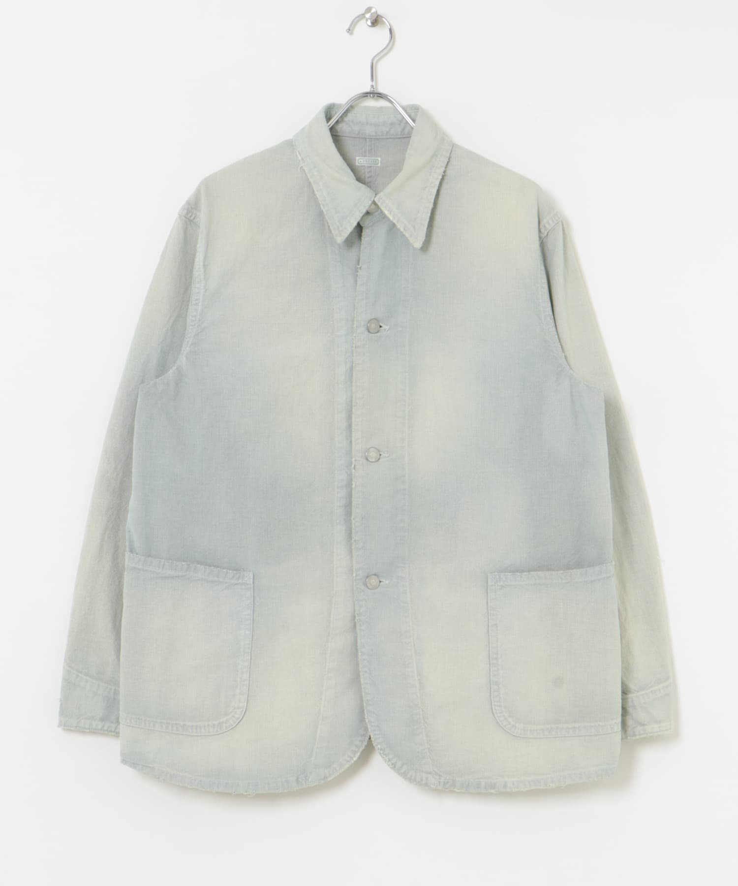 A PRESSE Indigo Pin Check Coverall(1 SAX): アウター｜URBAN