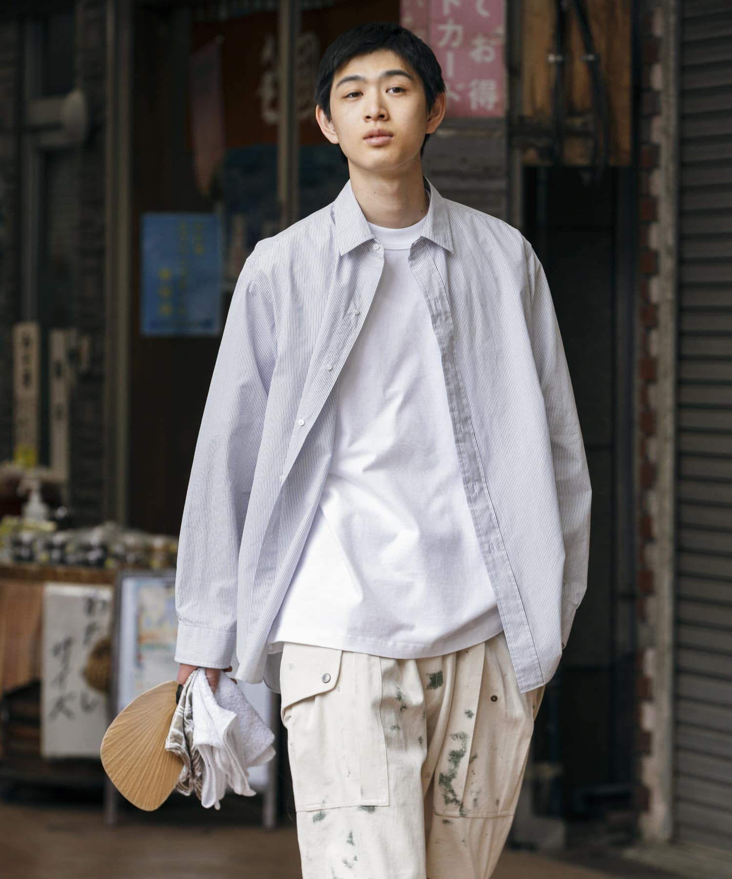 A PRESSE　Regular Collar Shirt