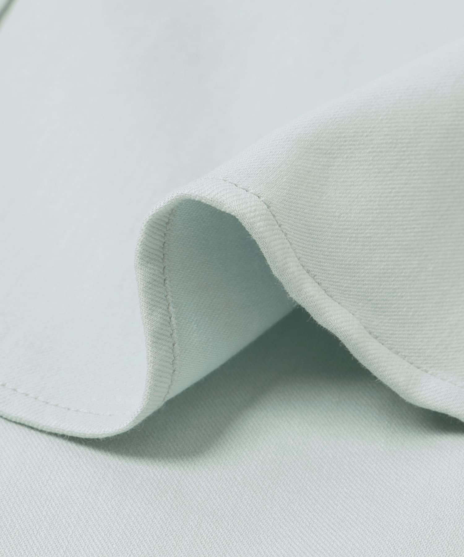 A PRESSE　Double Weave Twill Regular Collar Shirt L.GRAY 2