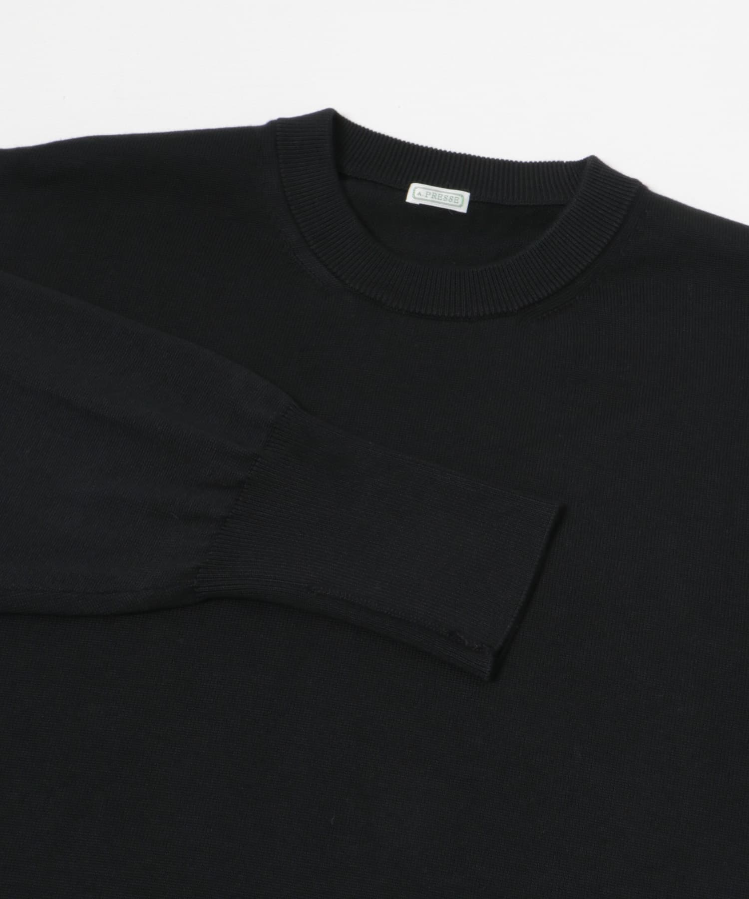 A PRESSE Cotton knit L/S T-Shirt(2 GRAY): トップス｜URBAN RESEARCH