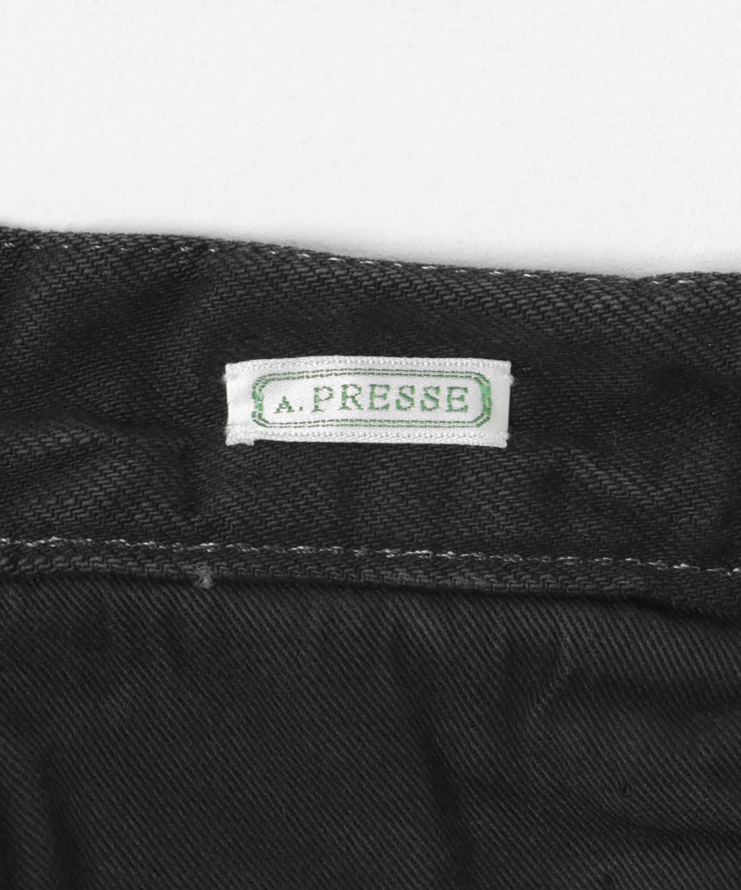 A PRESSE　No.37 Washed Wide Denim Pants CUSTOM 32/28