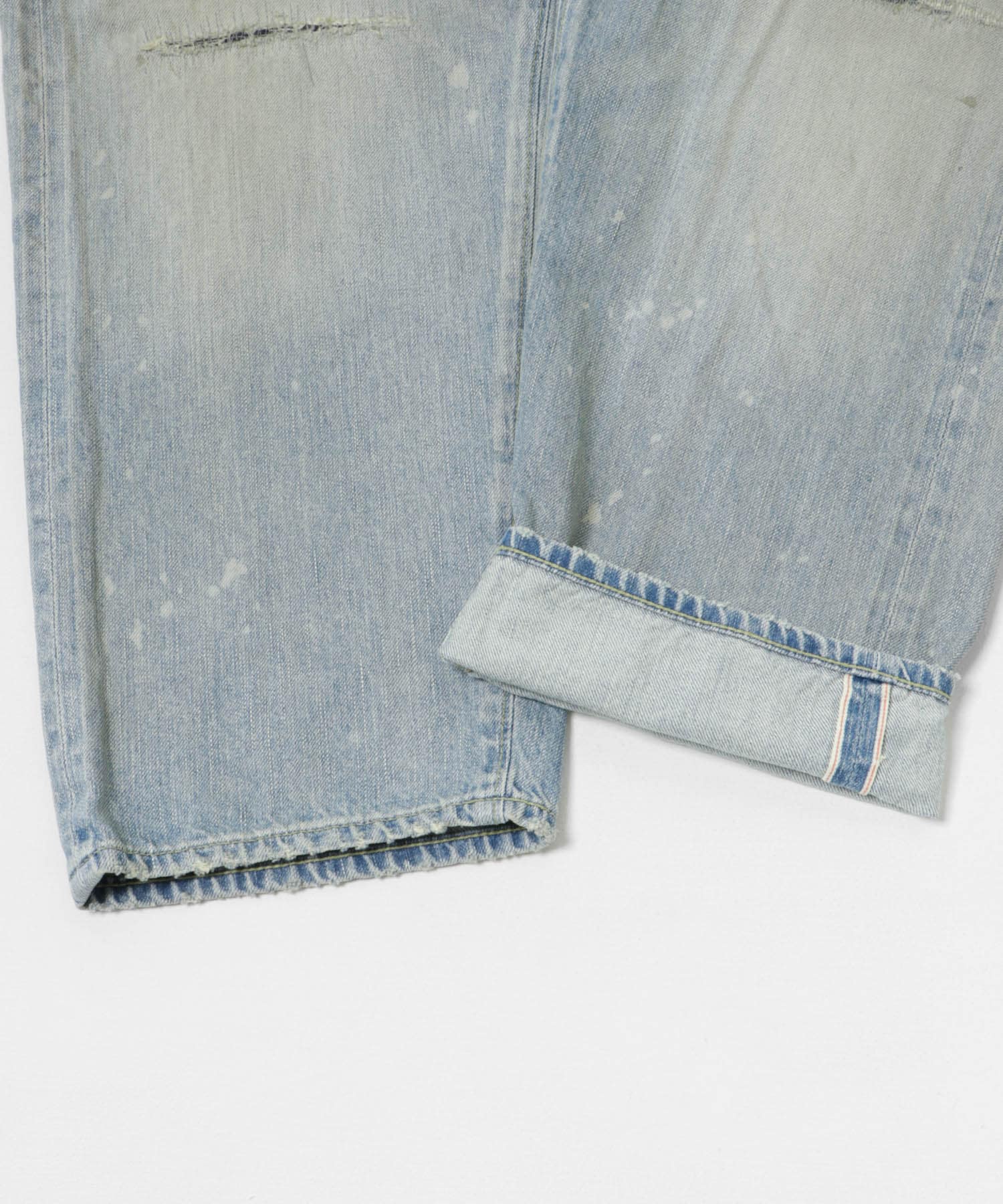 A PRESSE　No.37 Washed Wide Denim Pants BLEACH 30-30