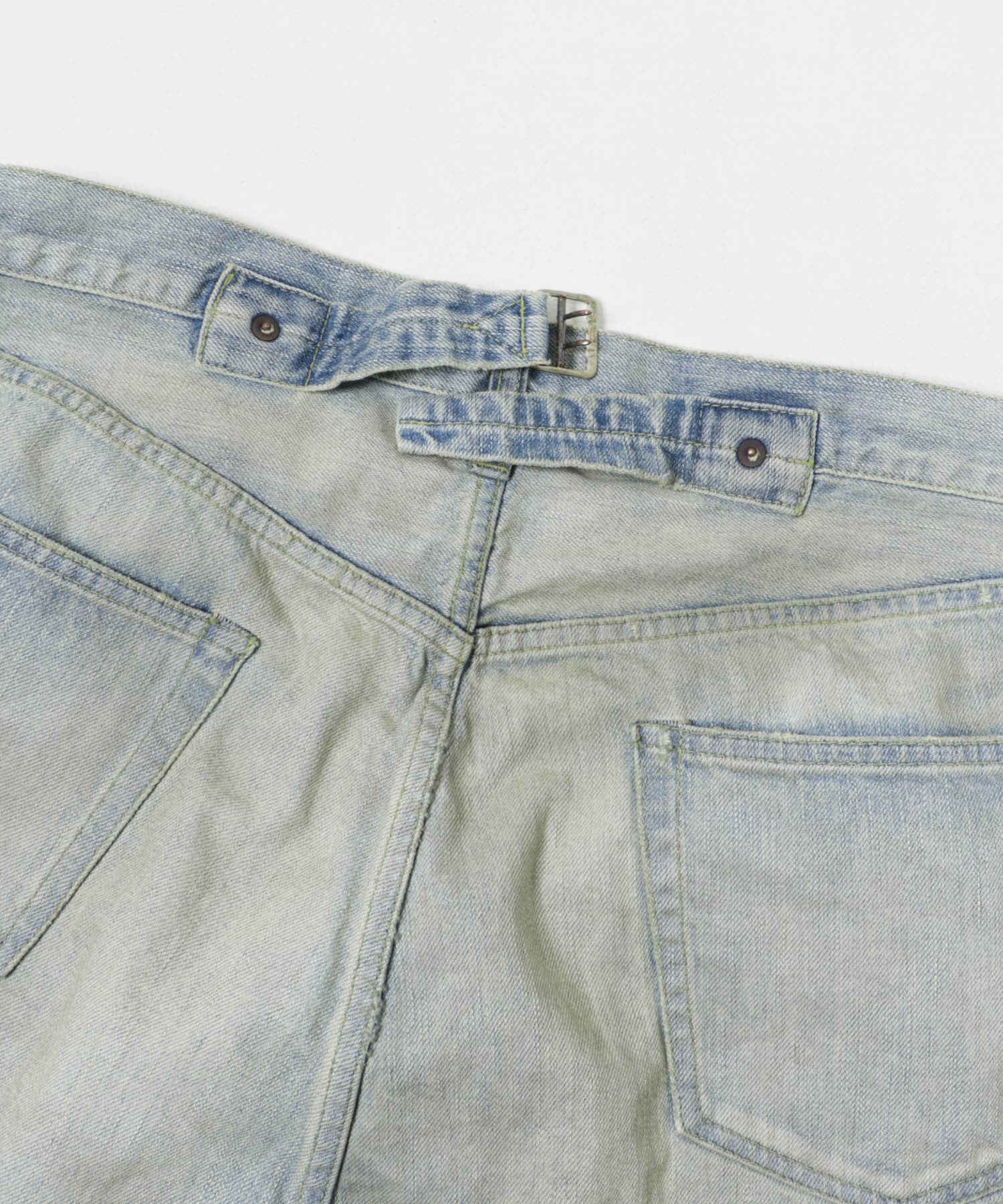 A PRESSE　No.37 Washed Wide Denim Pants BLEACH 30-30