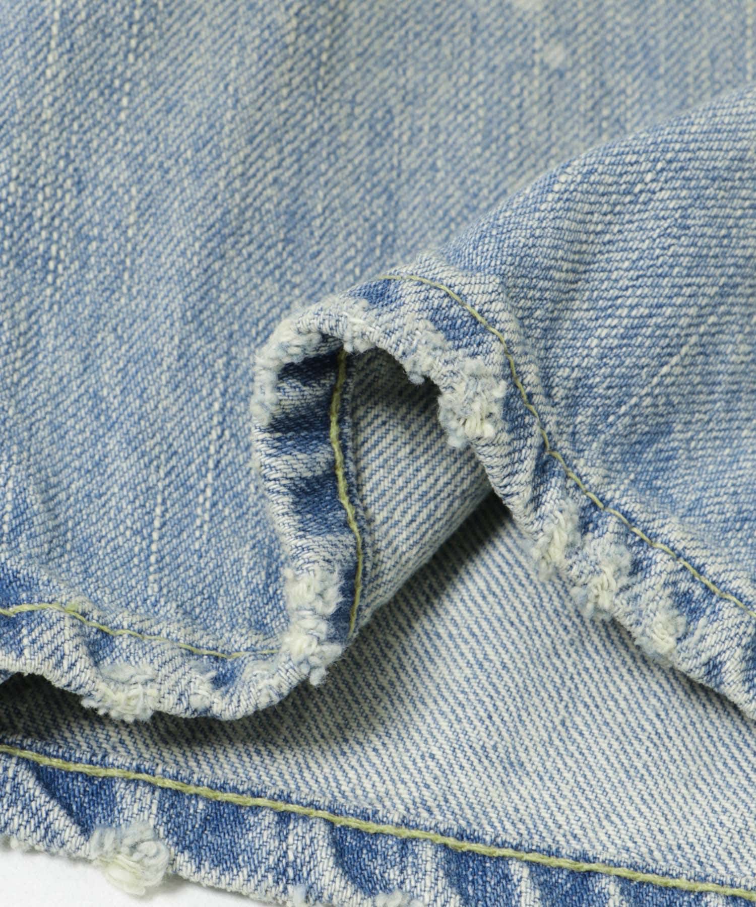 A PRESSE　No.37 Washed Wide Denim Pants BLEACH 30-30
