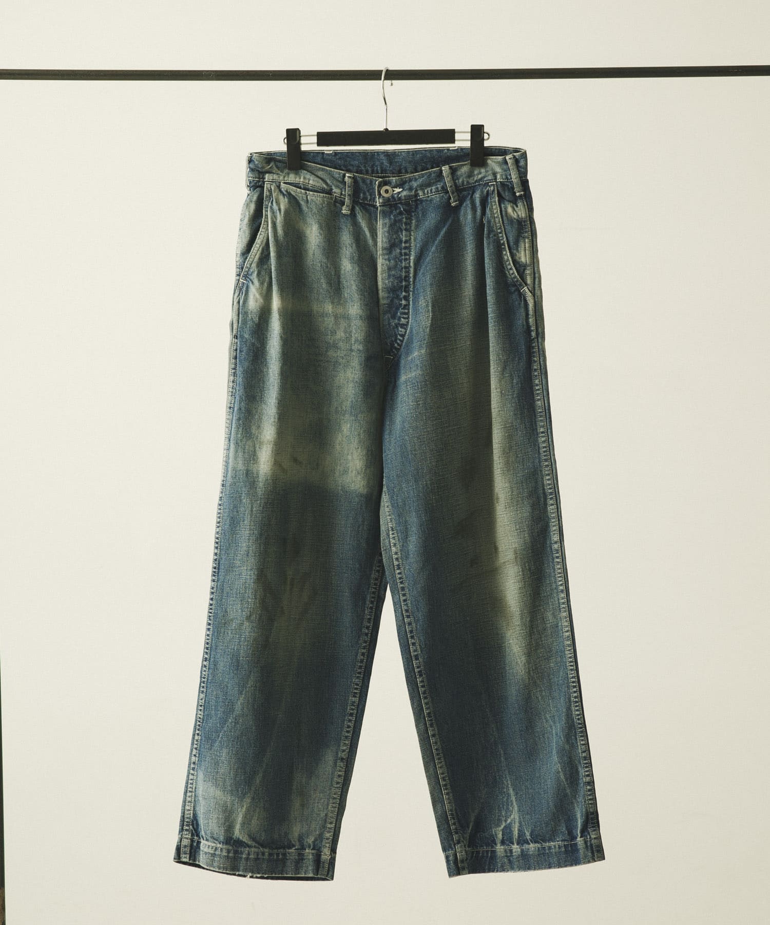 A PRESSE　US ARMY DUNGAREE DENIM TROUSERS
