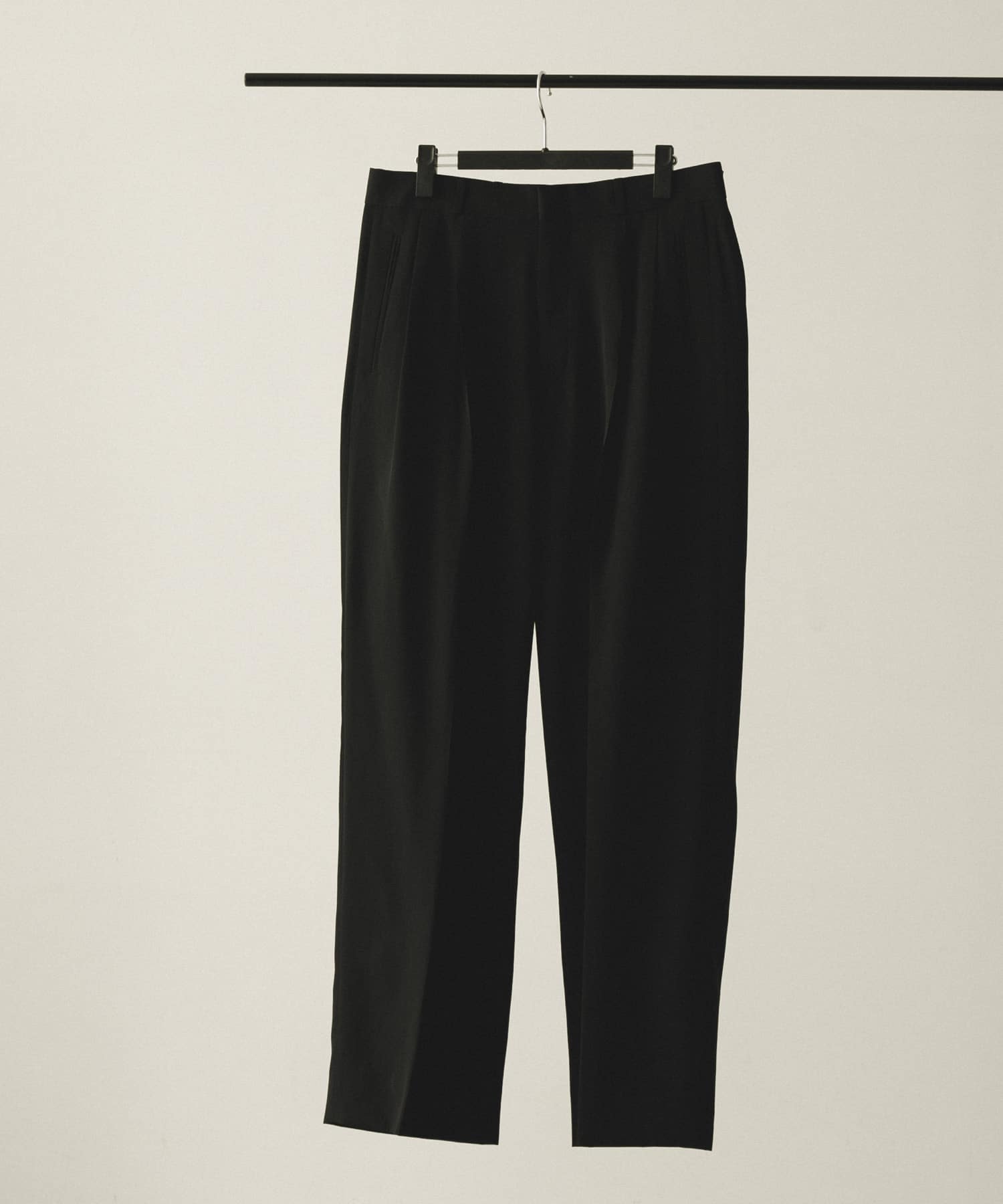 A PRESSE　Wool Rayon Wide Trousers