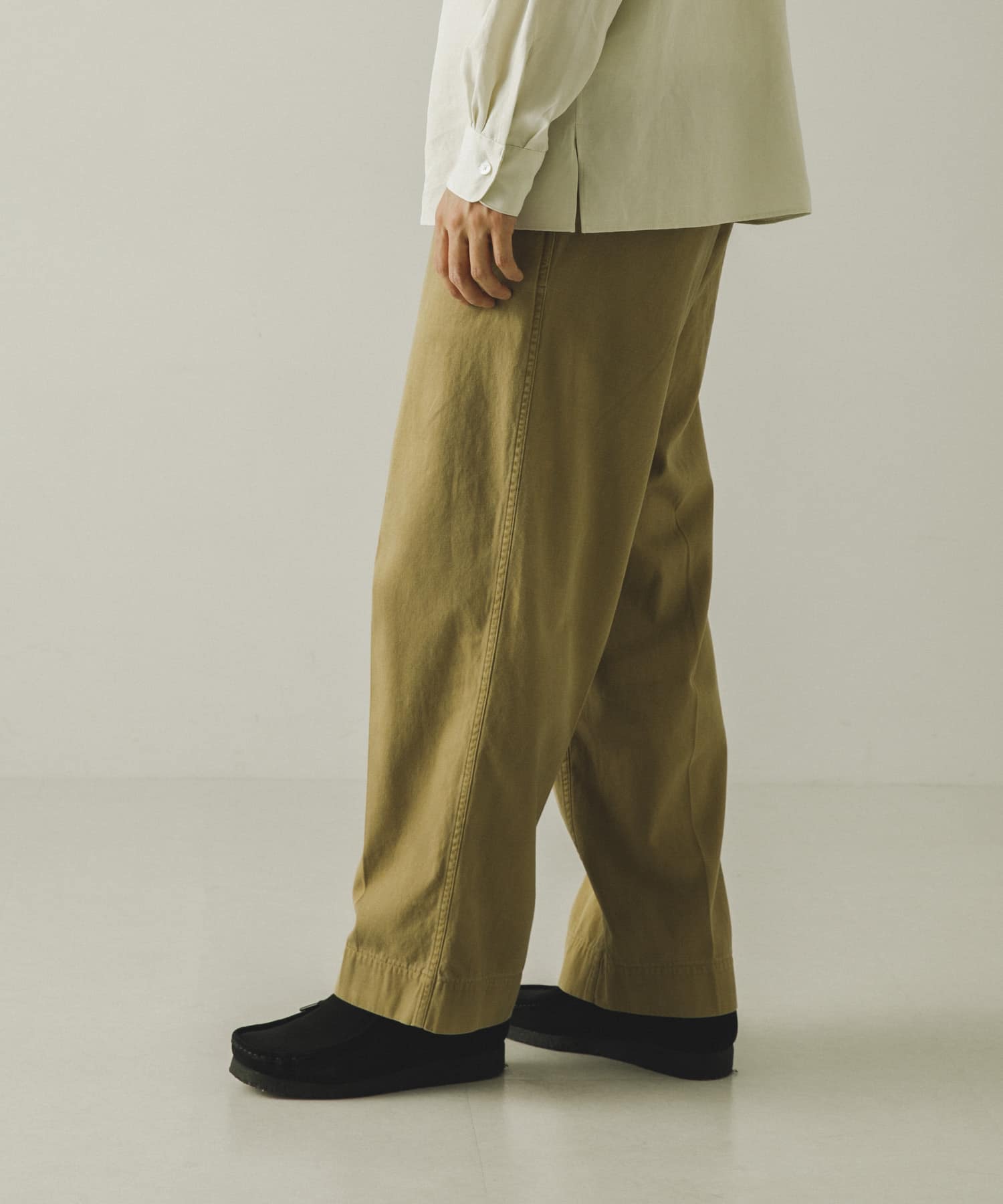 A PRESSE　Vintage Chino Trousers BEIGE 1