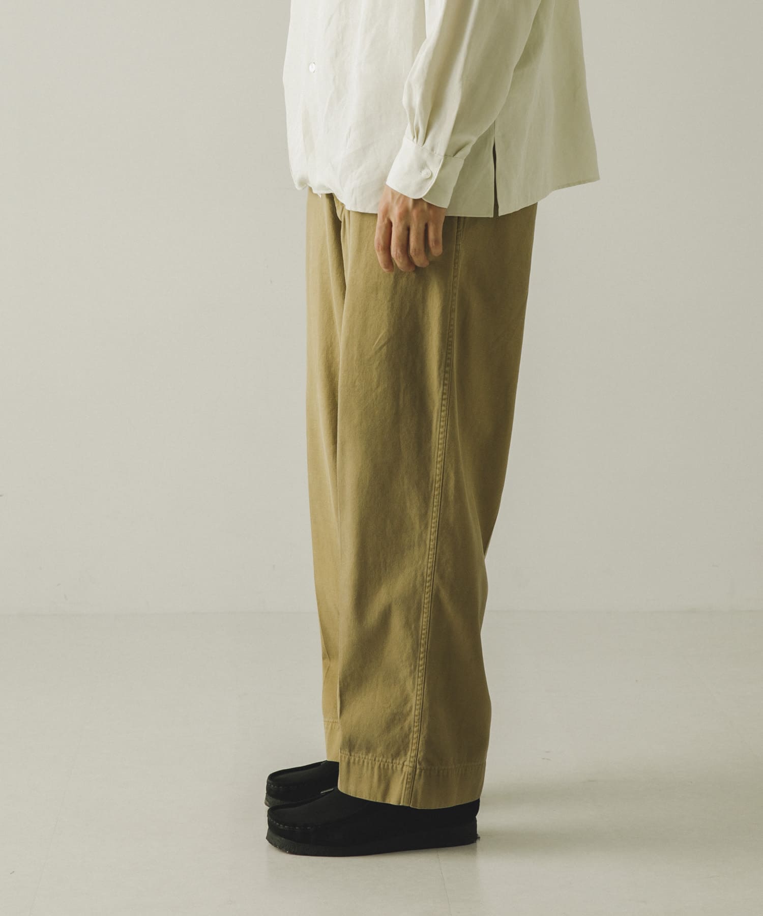 A PRESSE　Vintage Chino Trousers BEIGE 1